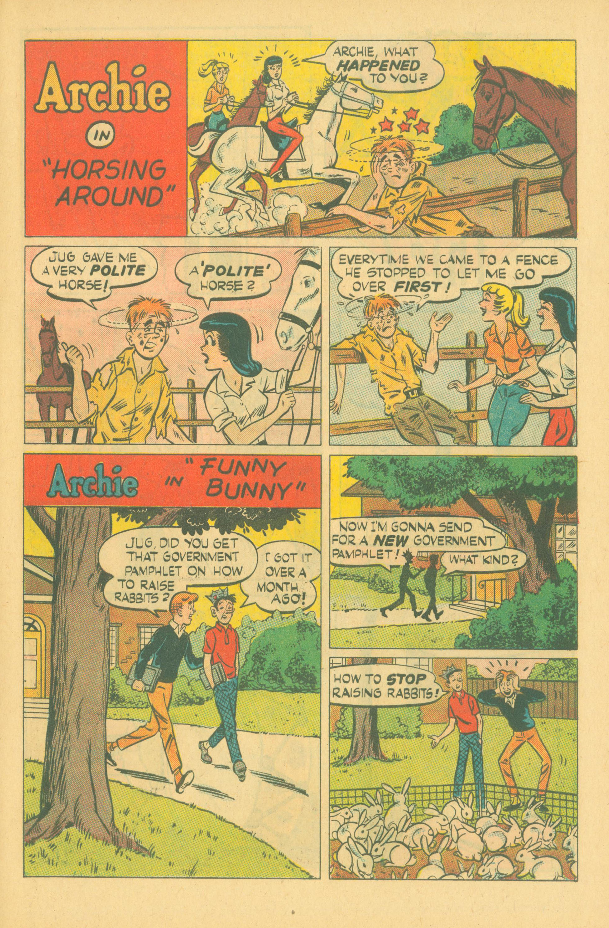 Read online Archie's Joke Book Magazine comic -  Issue #95 - 23