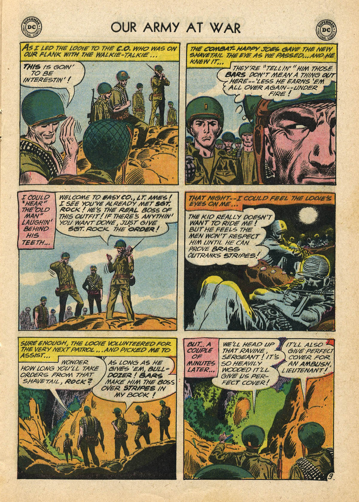 Read online Our Army at War (1952) comic -  Issue #110 - 13