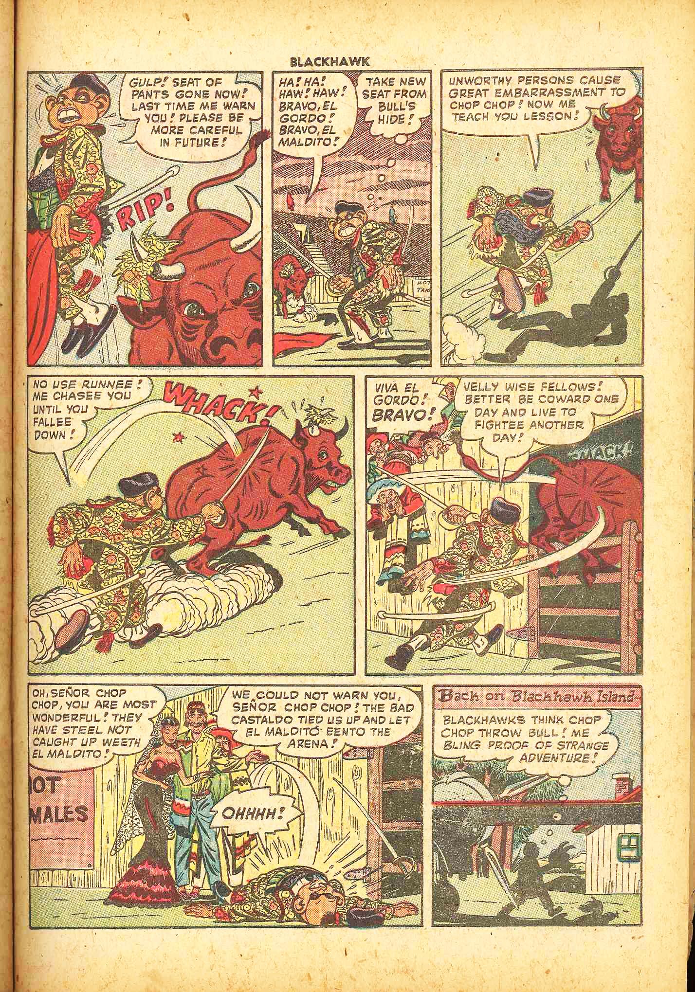 Read online Blackhawk (1957) comic -  Issue #20 - 34