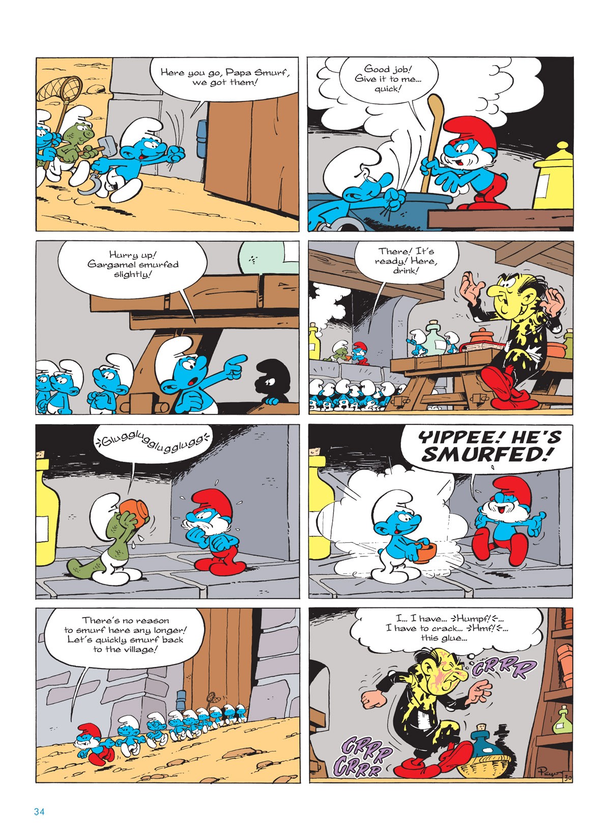 Read online The Smurfs comic -  Issue #8 - 34