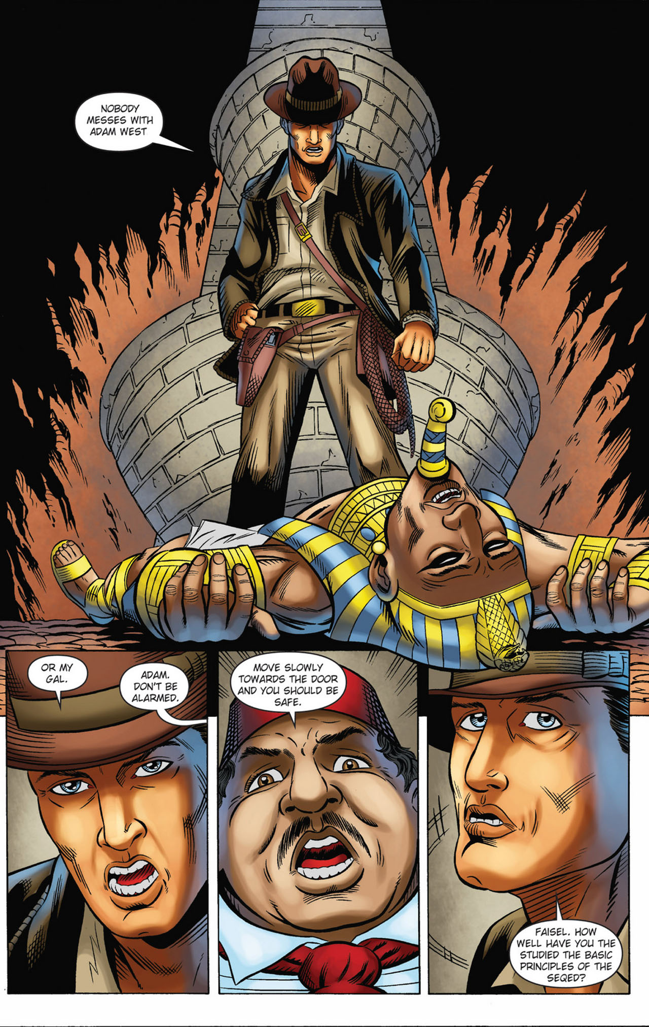 Read online The Mis-Adventures of Adam West (2012) comic -  Issue #4 - 6