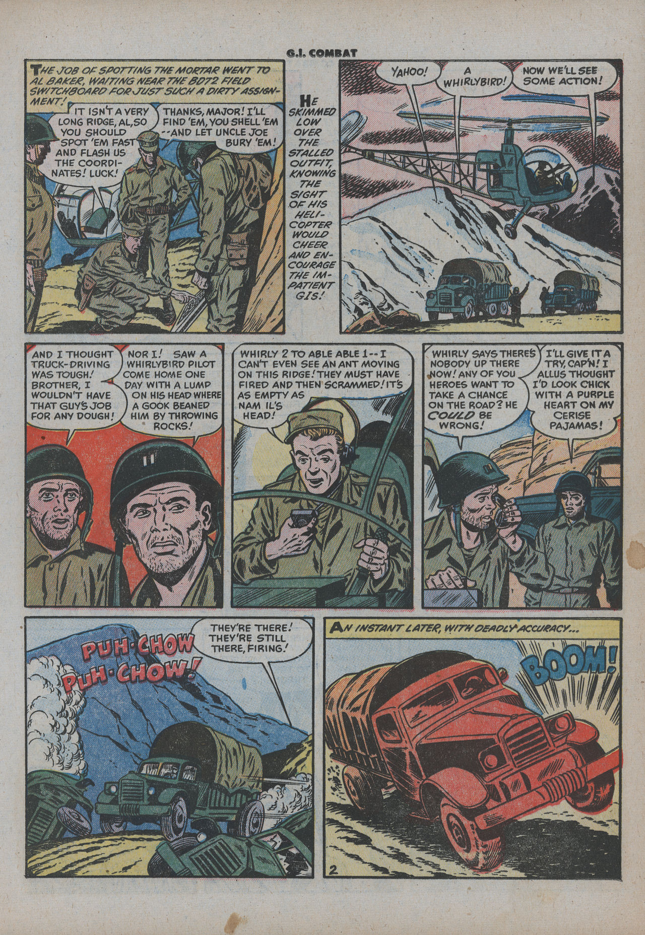 Read online G.I. Combat (1952) comic -  Issue #7 - 14