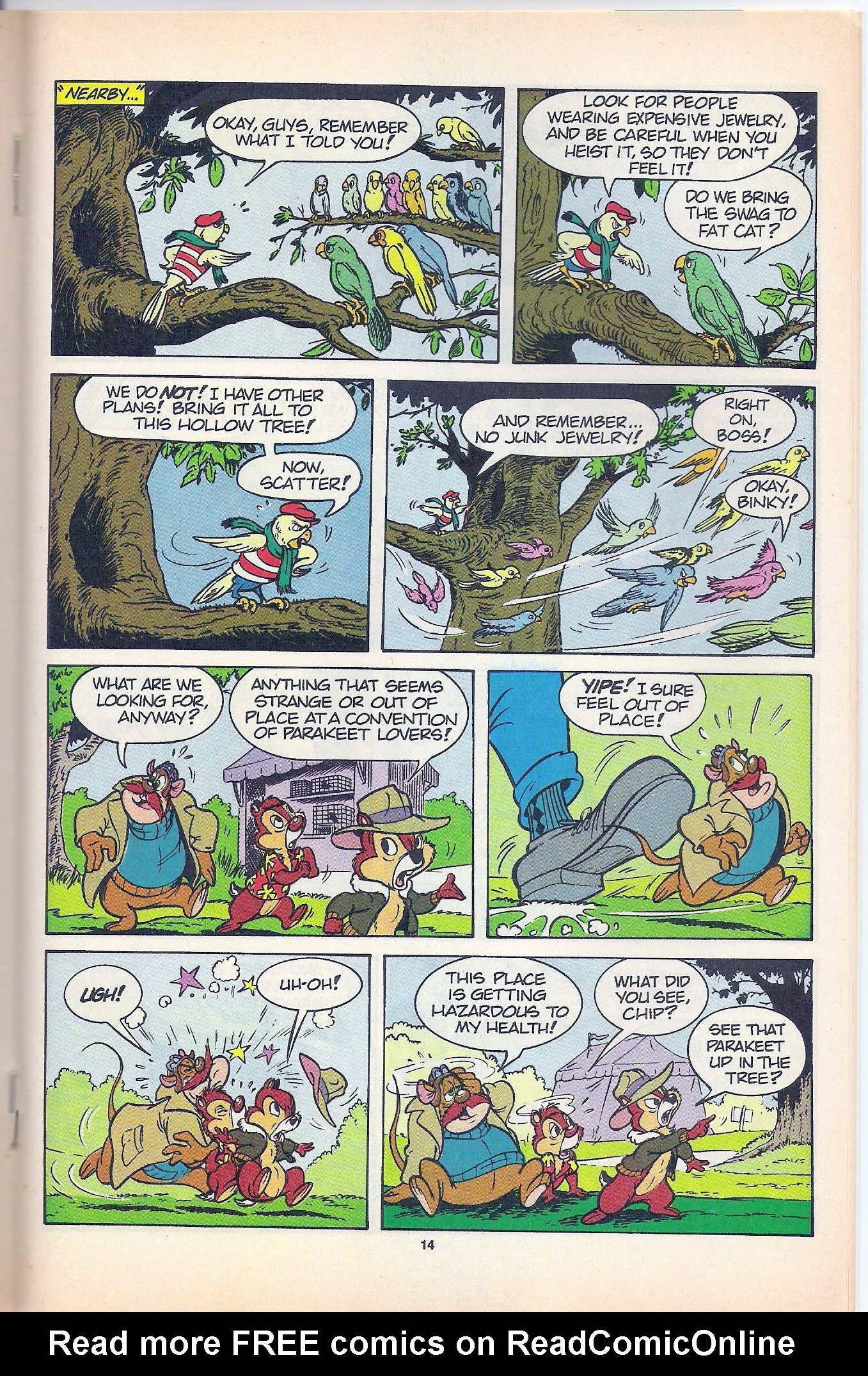 Read online Disney's Chip 'N Dale Rescue Rangers comic -  Issue #7 - 17