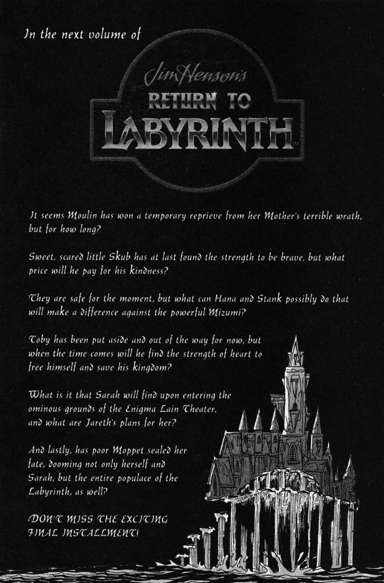 Read online Jim Henson's Return to Labyrinth comic -  Issue # Vol. 3 - 179