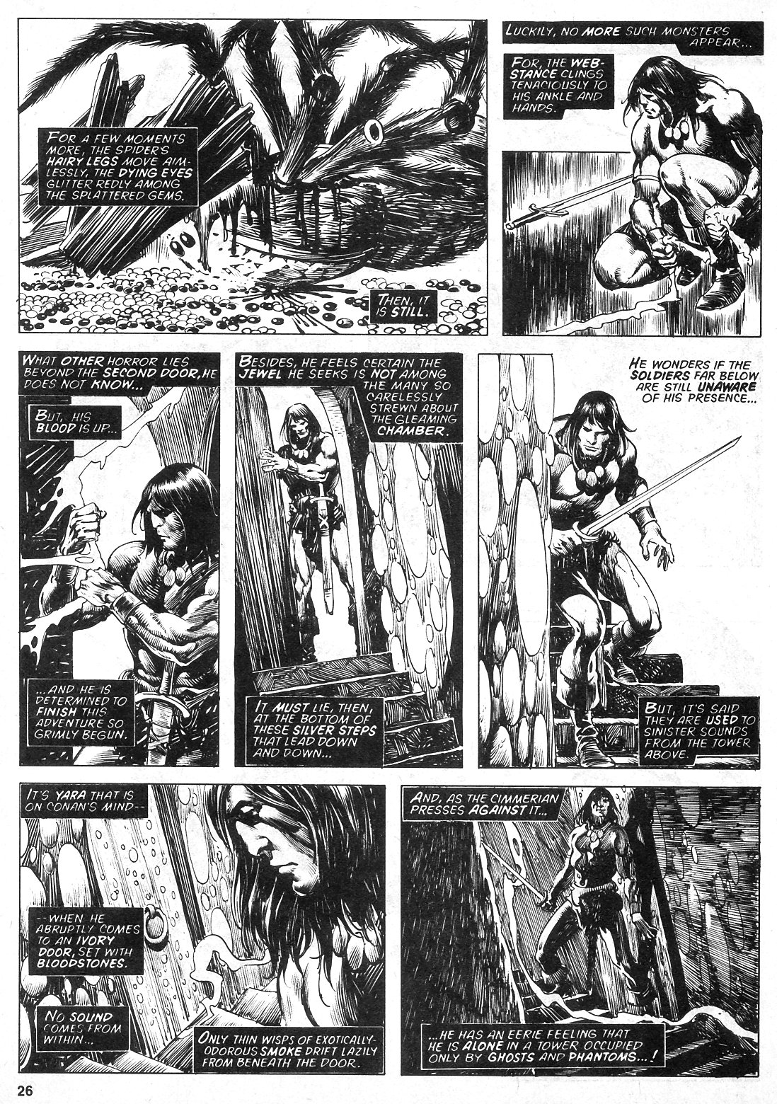 Read online The Savage Sword Of Conan comic -  Issue #24 - 26