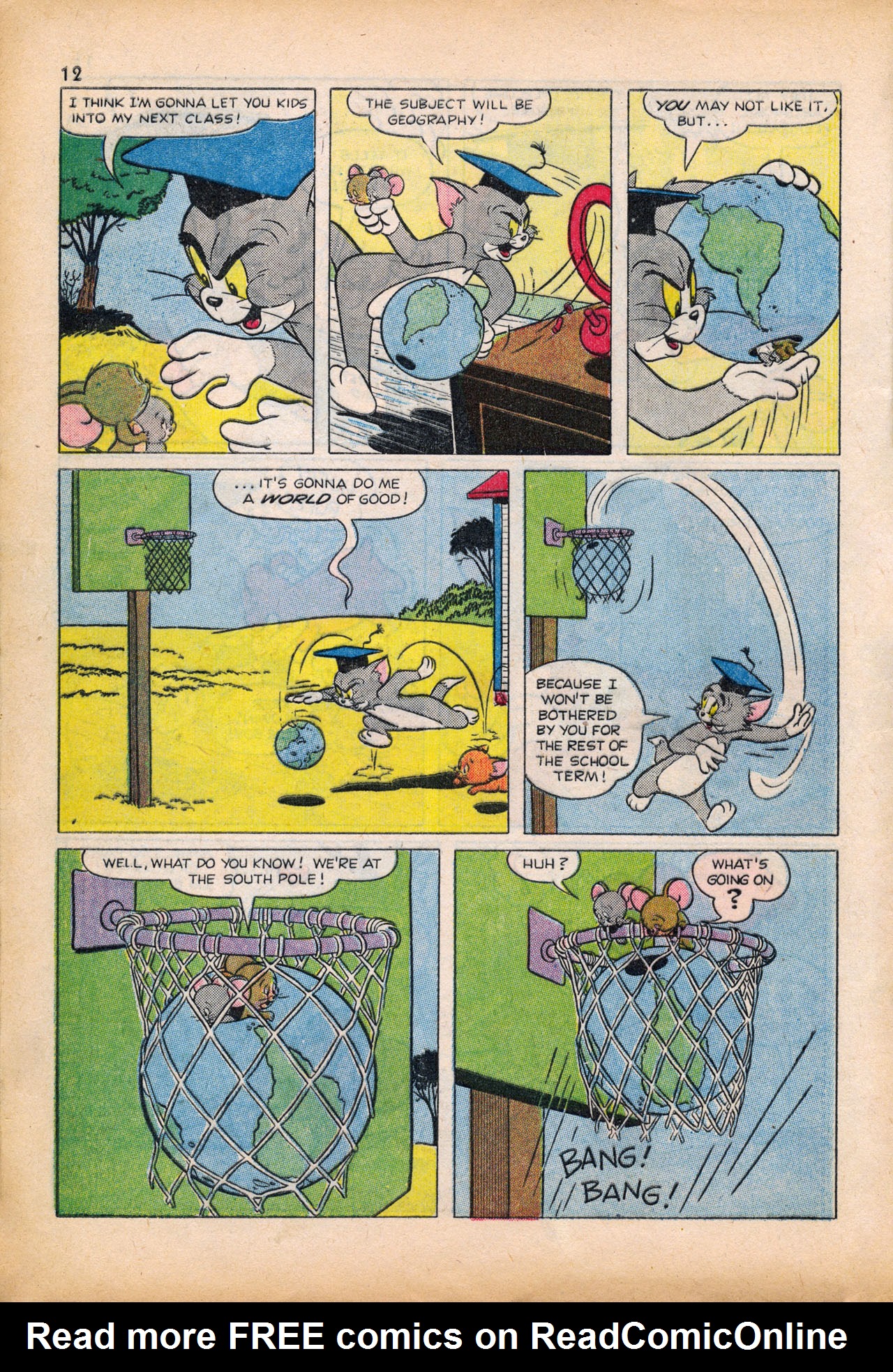 Read online Tom & Jerry's Back to School comic -  Issue # TPB - 14