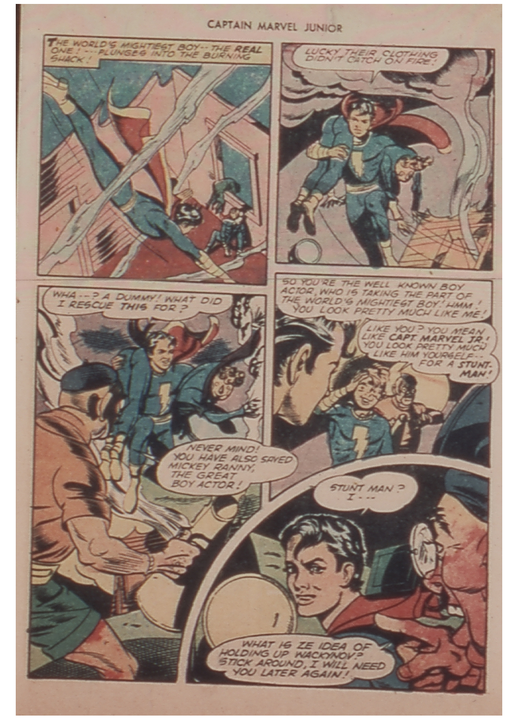 Read online Captain Marvel, Jr. comic -  Issue #15 - 21