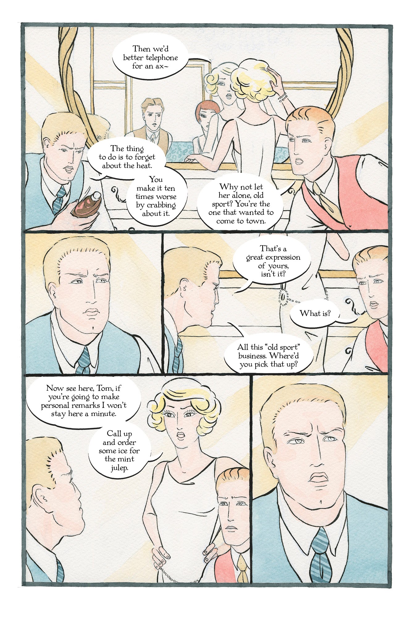 Read online The Great Gatsby: The Graphic Novel comic -  Issue # TPB (Part 2) - 54
