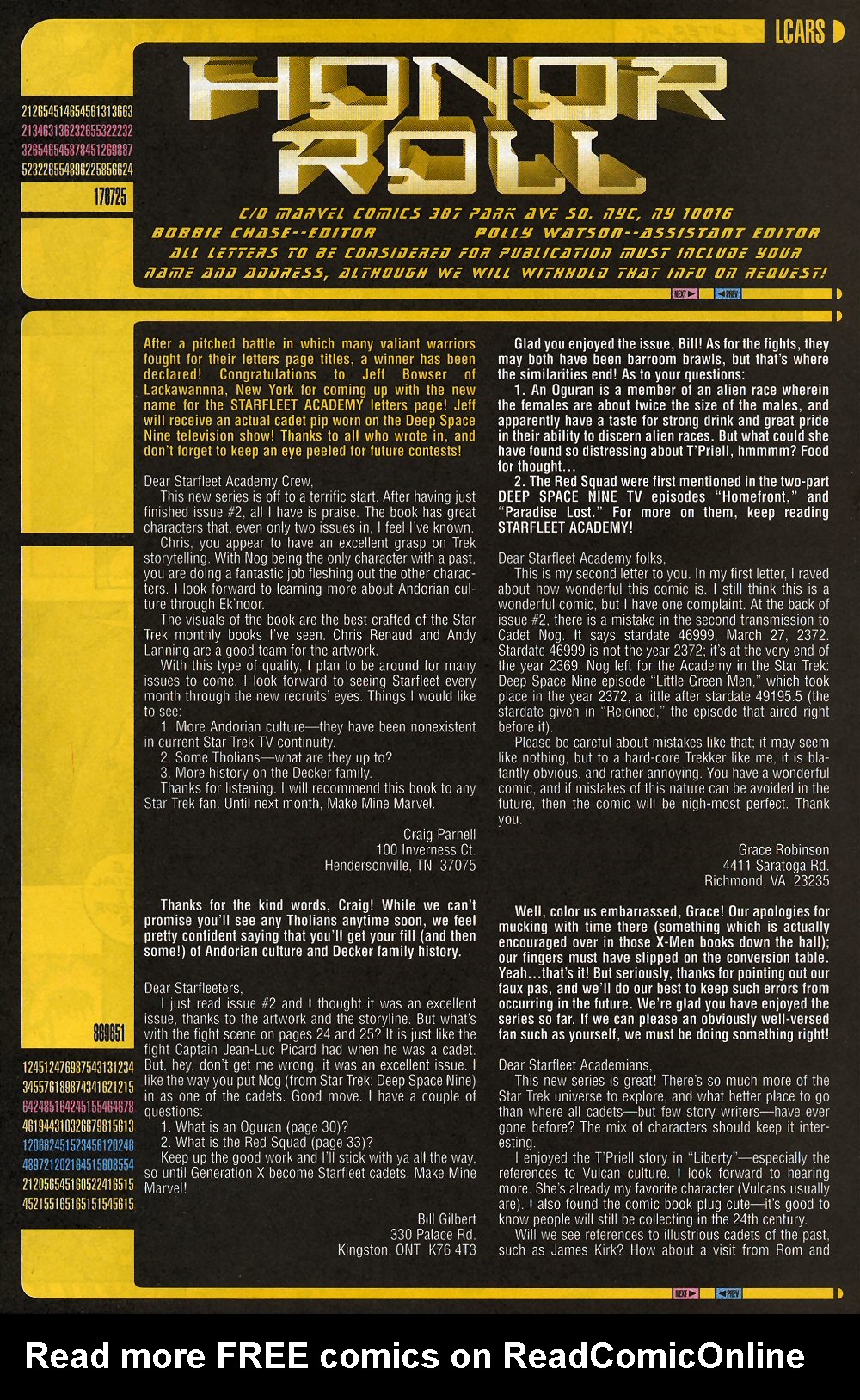 Read online Star Trek: Starfleet Academy (1996) comic -  Issue #5 - 33