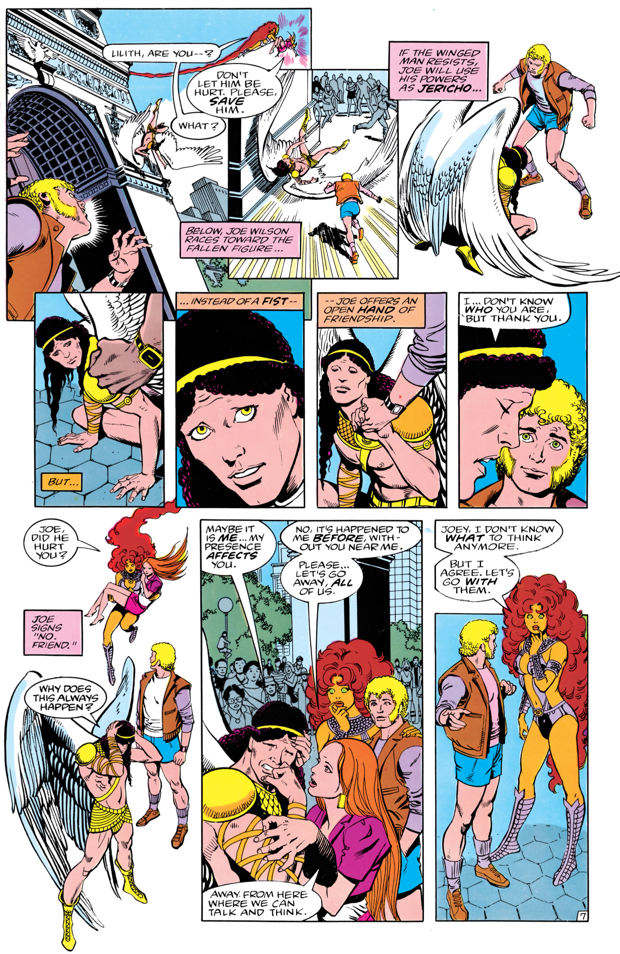 Read online The New Teen Titans (1984) comic -  Issue #7 - 7