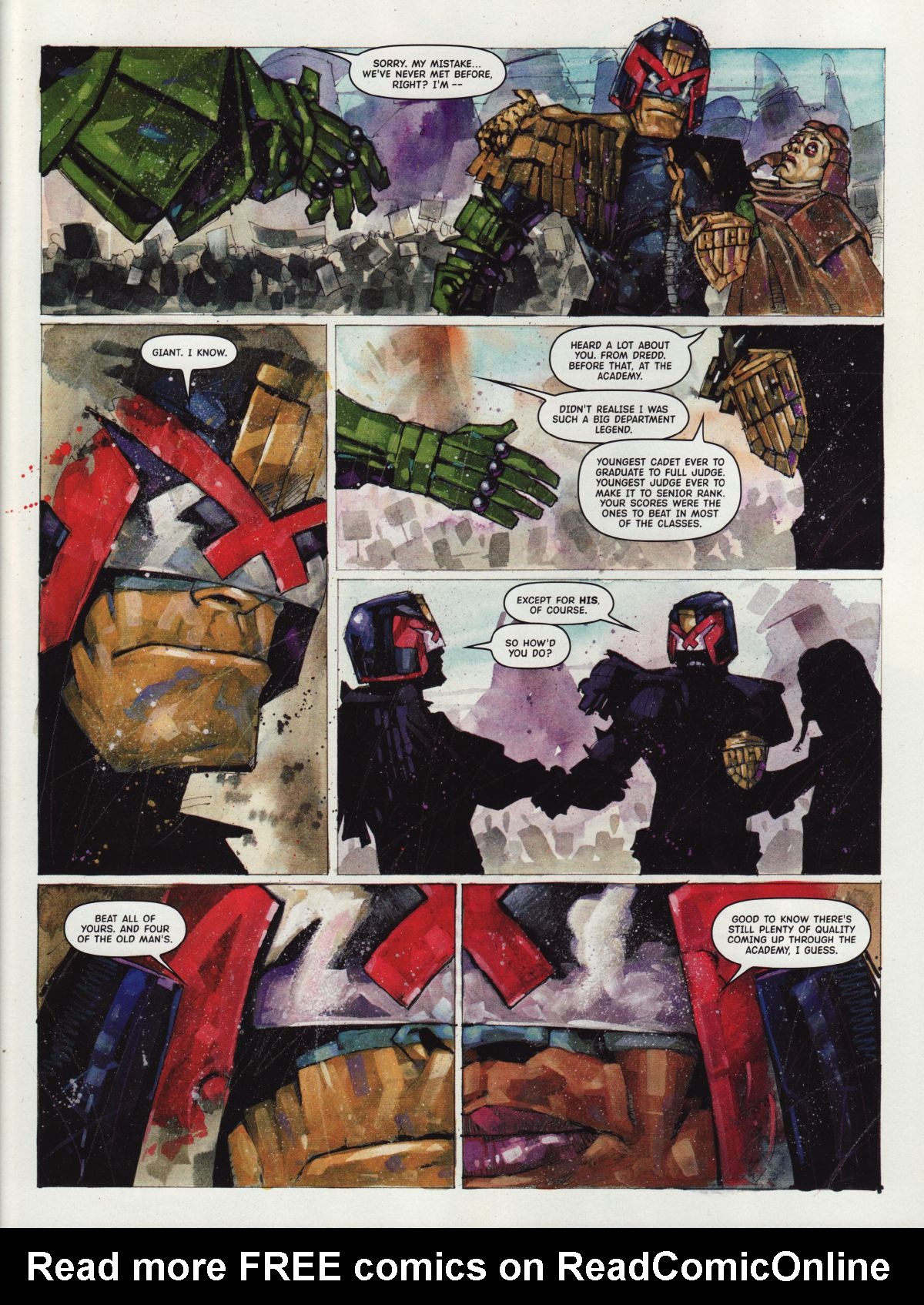 Read online Judge Dredd Megazine (Vol. 5) comic -  Issue #216 - 7