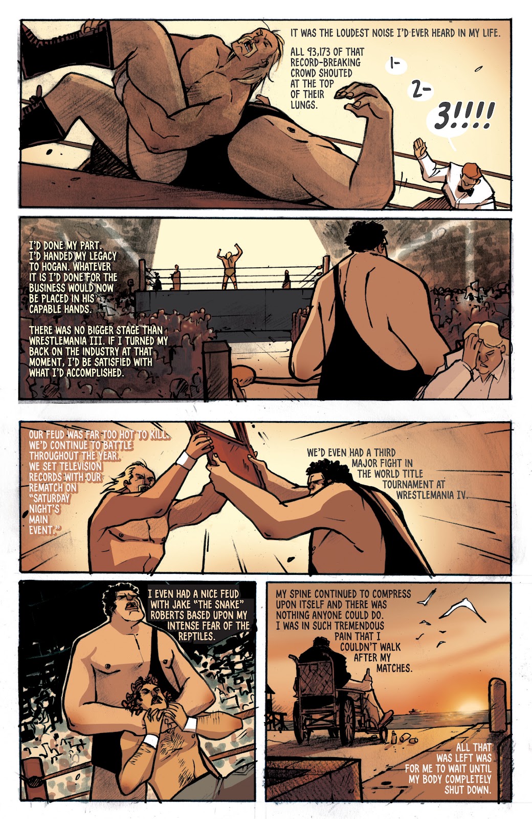 Andre the Giant: Closer To Heaven issue TPB - Page 95