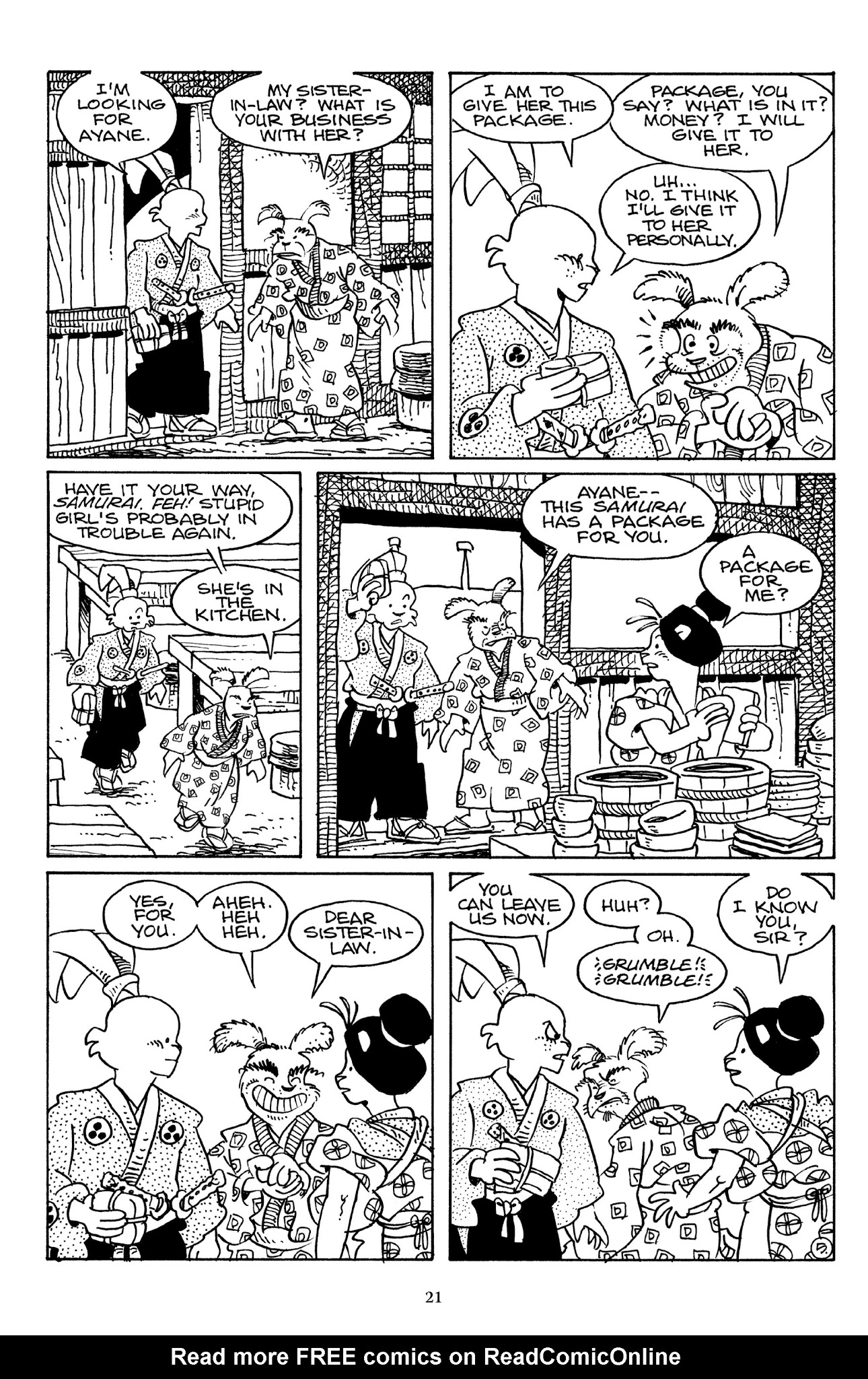Read online The Usagi Yojimbo Saga comic -  Issue # TPB 5 - 18