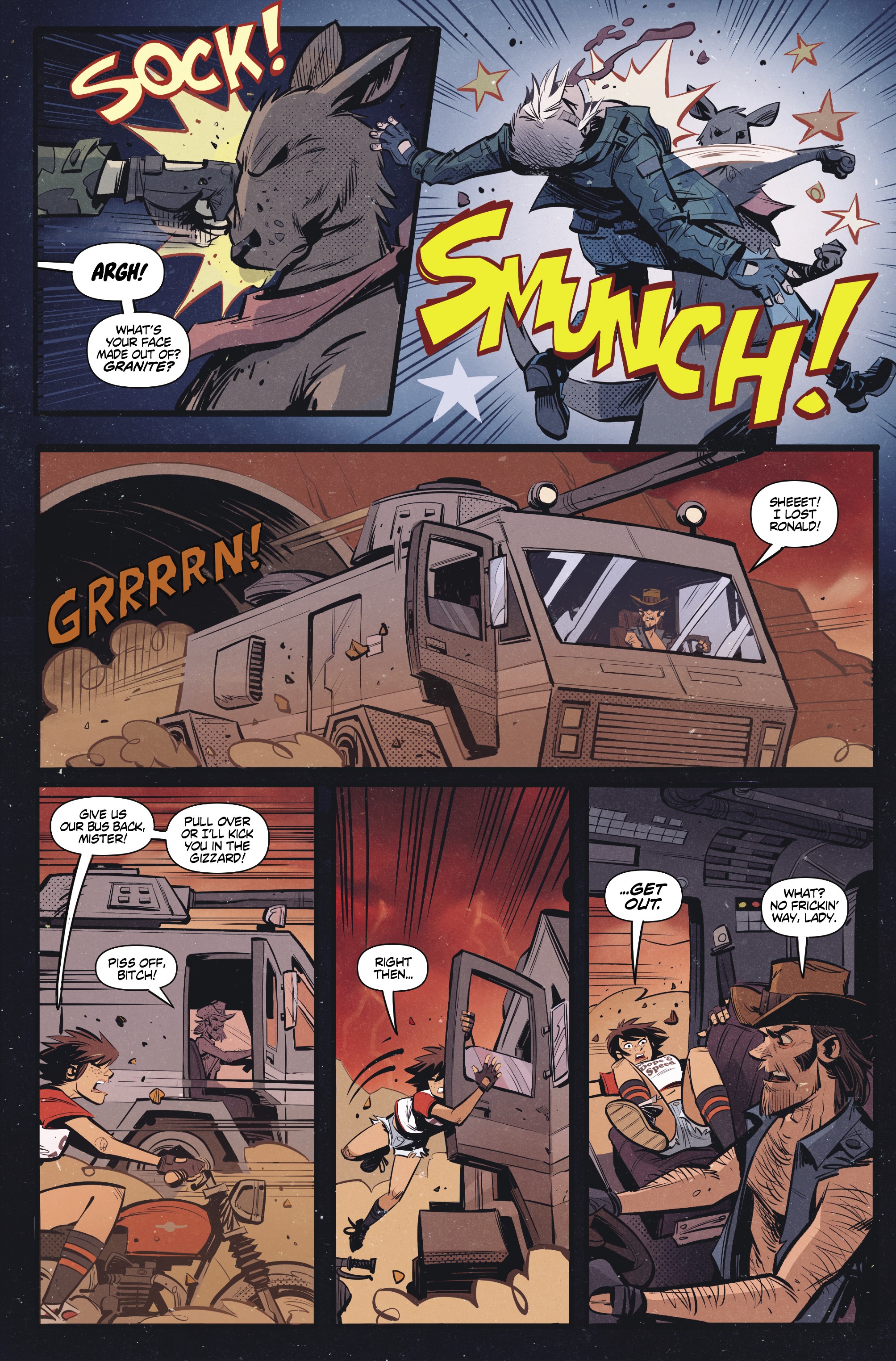 Read online Tank Girl Ongoing comic -  Issue #2 - 7