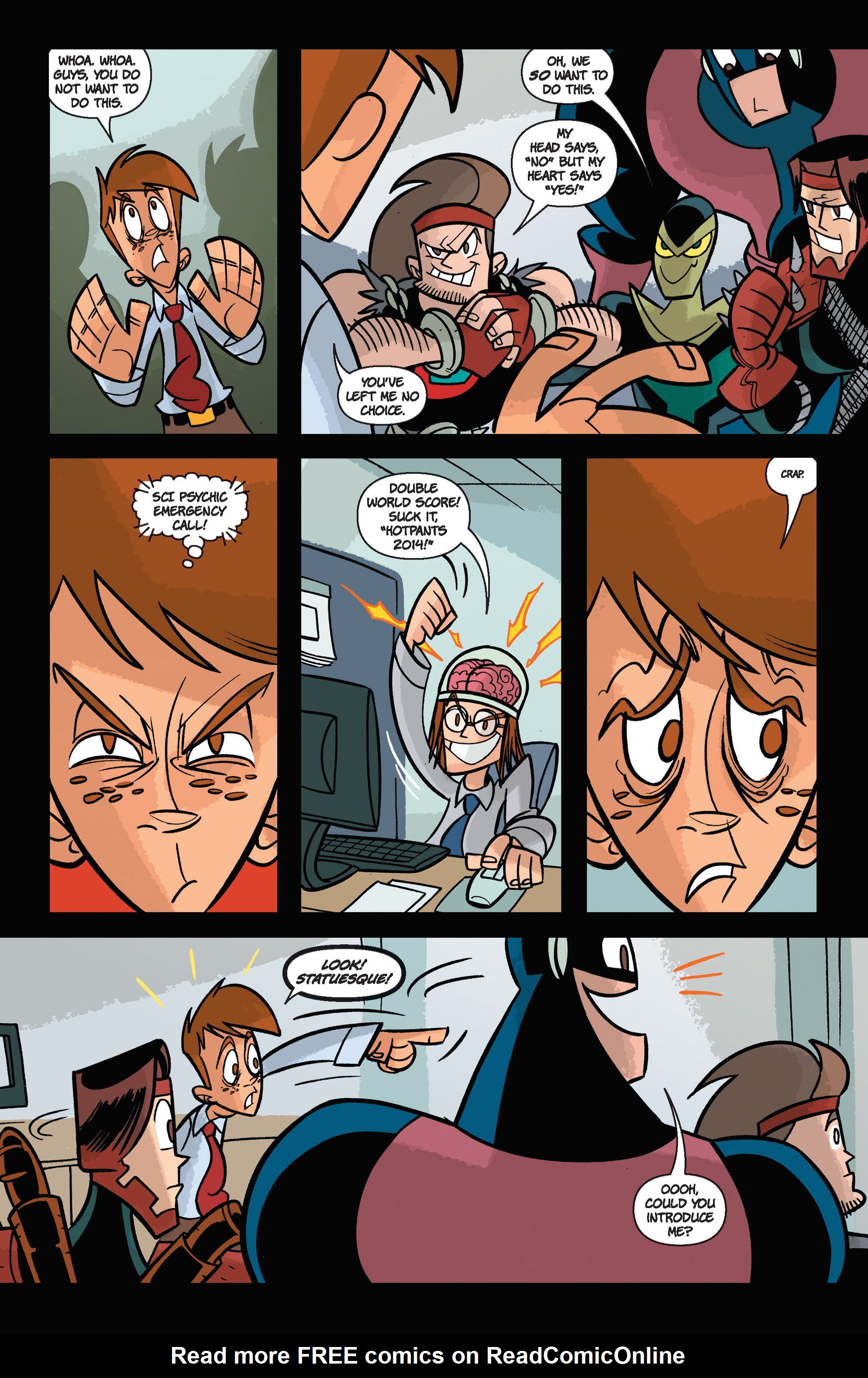 Read online Super Human Resources comic -  Issue #1 - 22
