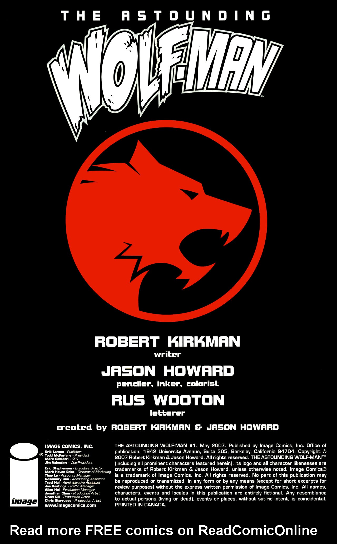 Read online The Astounding Wolf-Man comic -  Issue #1 - 2