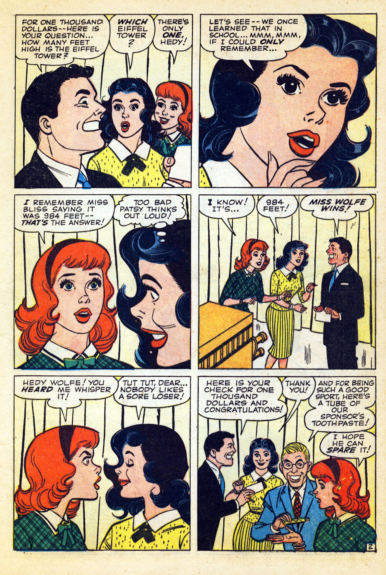 Read online Patsy and Hedy comic -  Issue #62 - 29