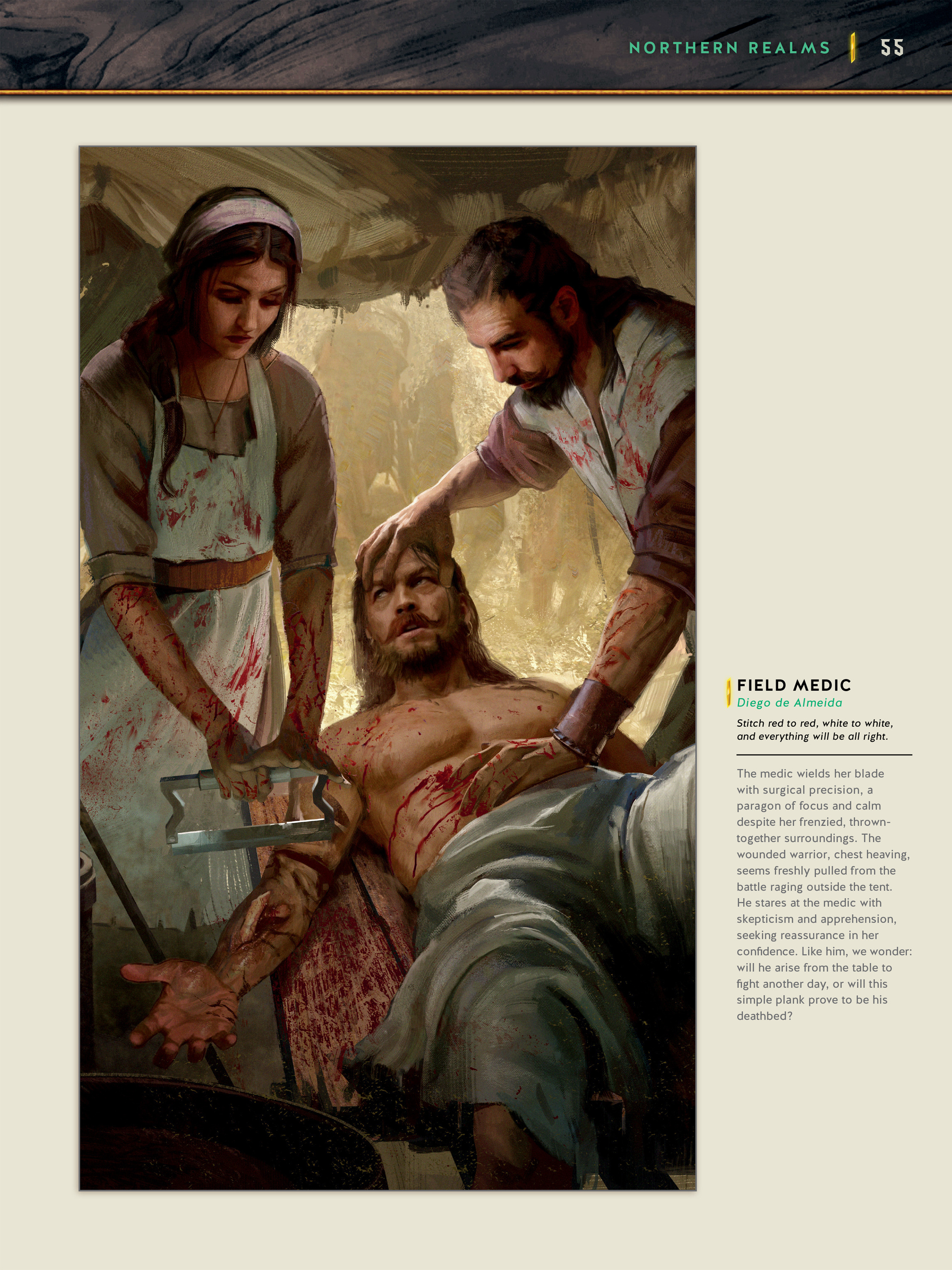 Read online Gwent: Art of the Witcher Card Game comic -  Issue # TPB (Part 1) - 49