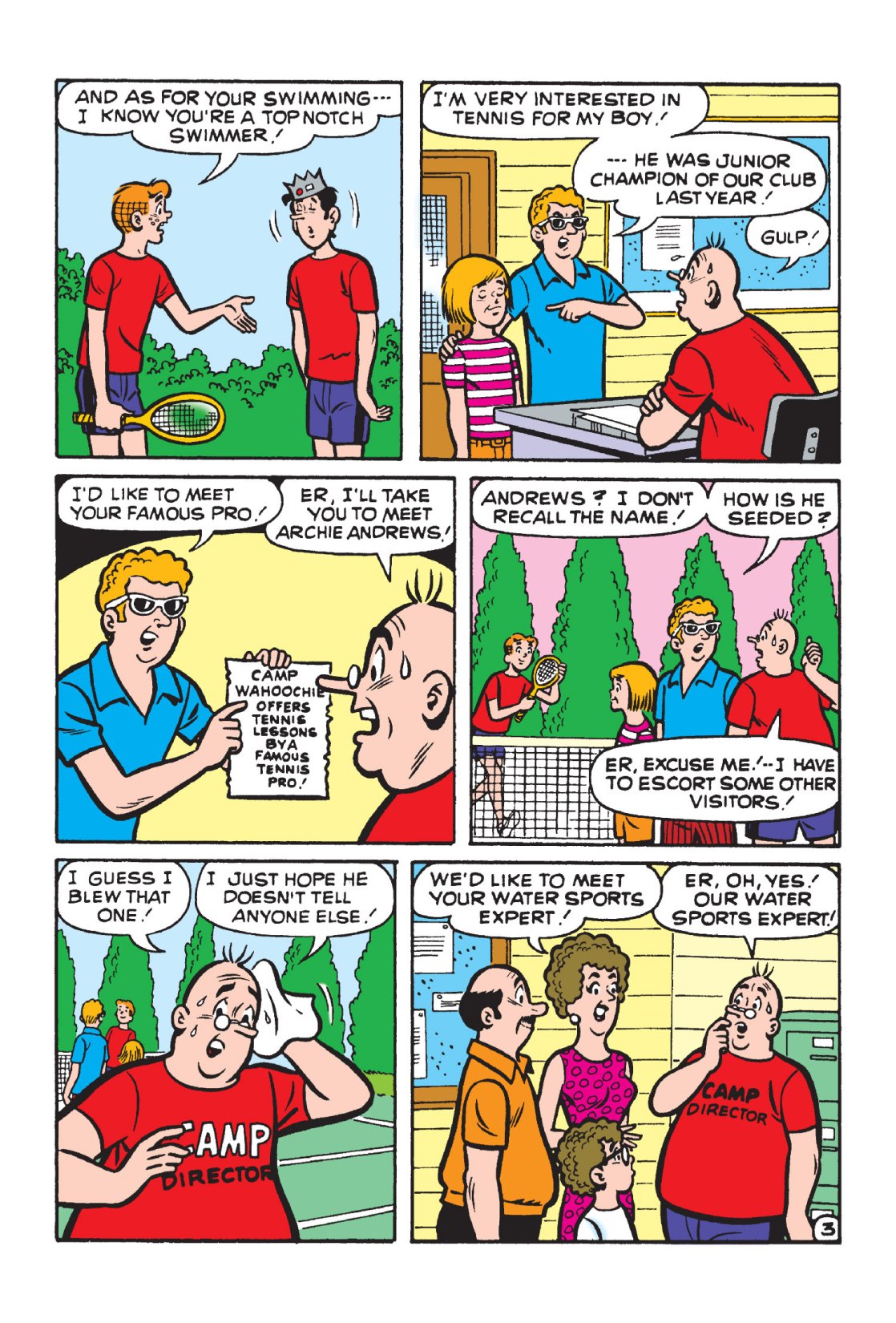 Read online Archie's Camp Tales comic -  Issue # TPB - 77