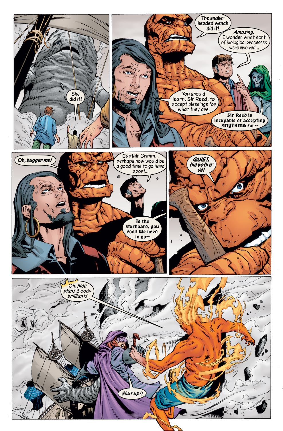 Read online Marvel 1602: Fantastick Four comic -  Issue #4 - 5