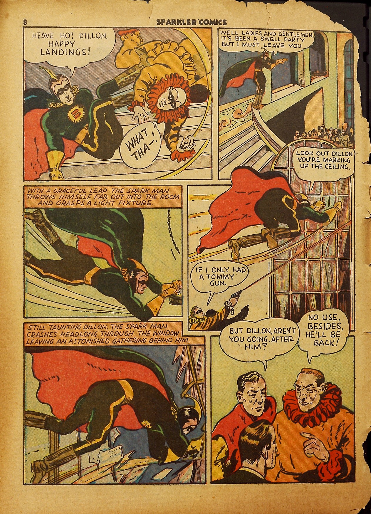 Read online Sparkler Comics comic -  Issue #1 - 11