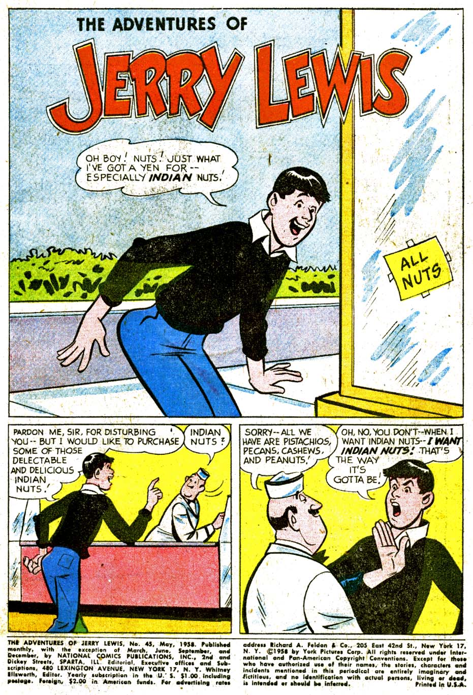 Read online The Adventures of Jerry Lewis comic -  Issue #45 - 3