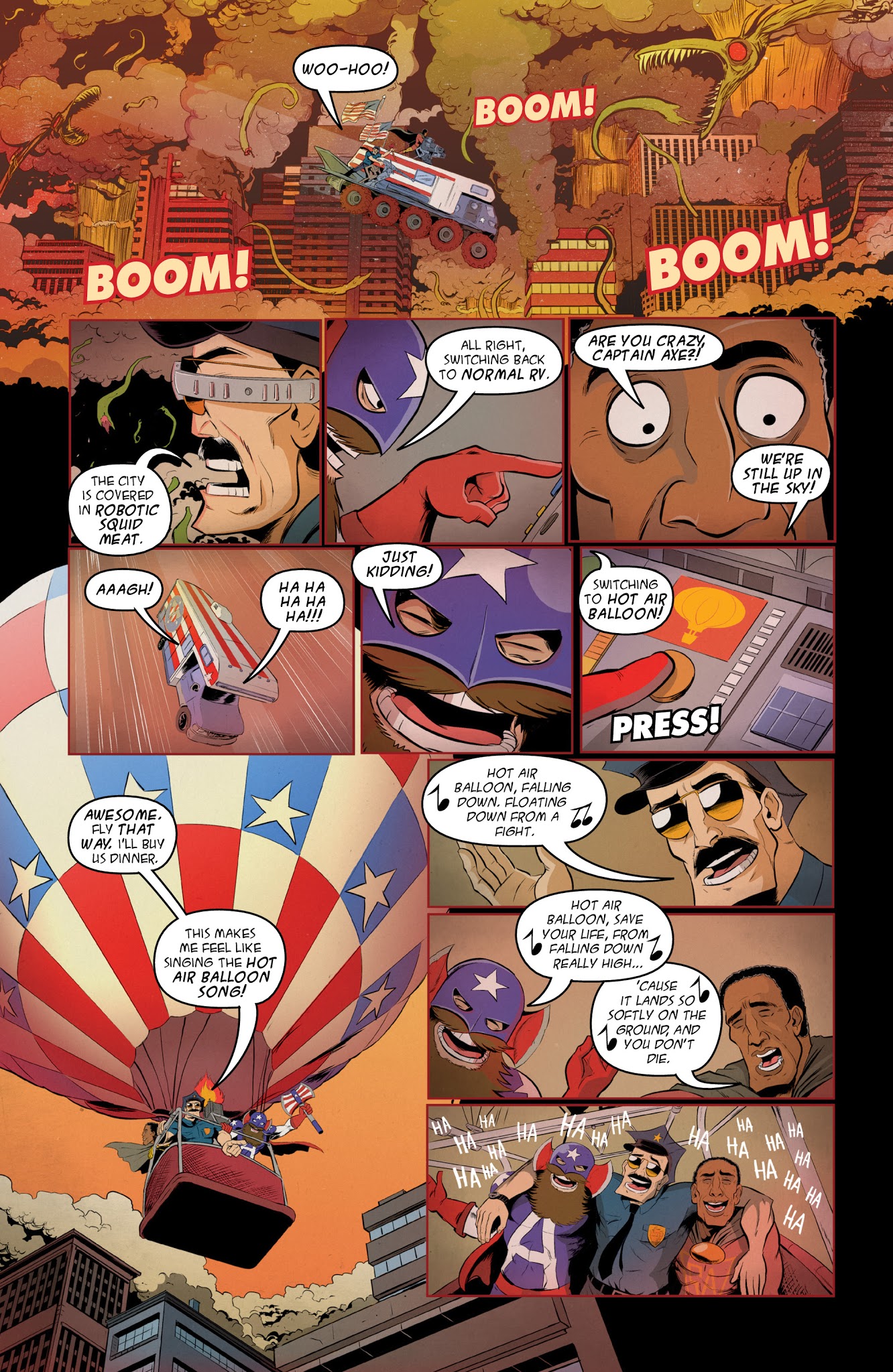 Read online Axe Cop comic -  Issue # TPB 6 - 22