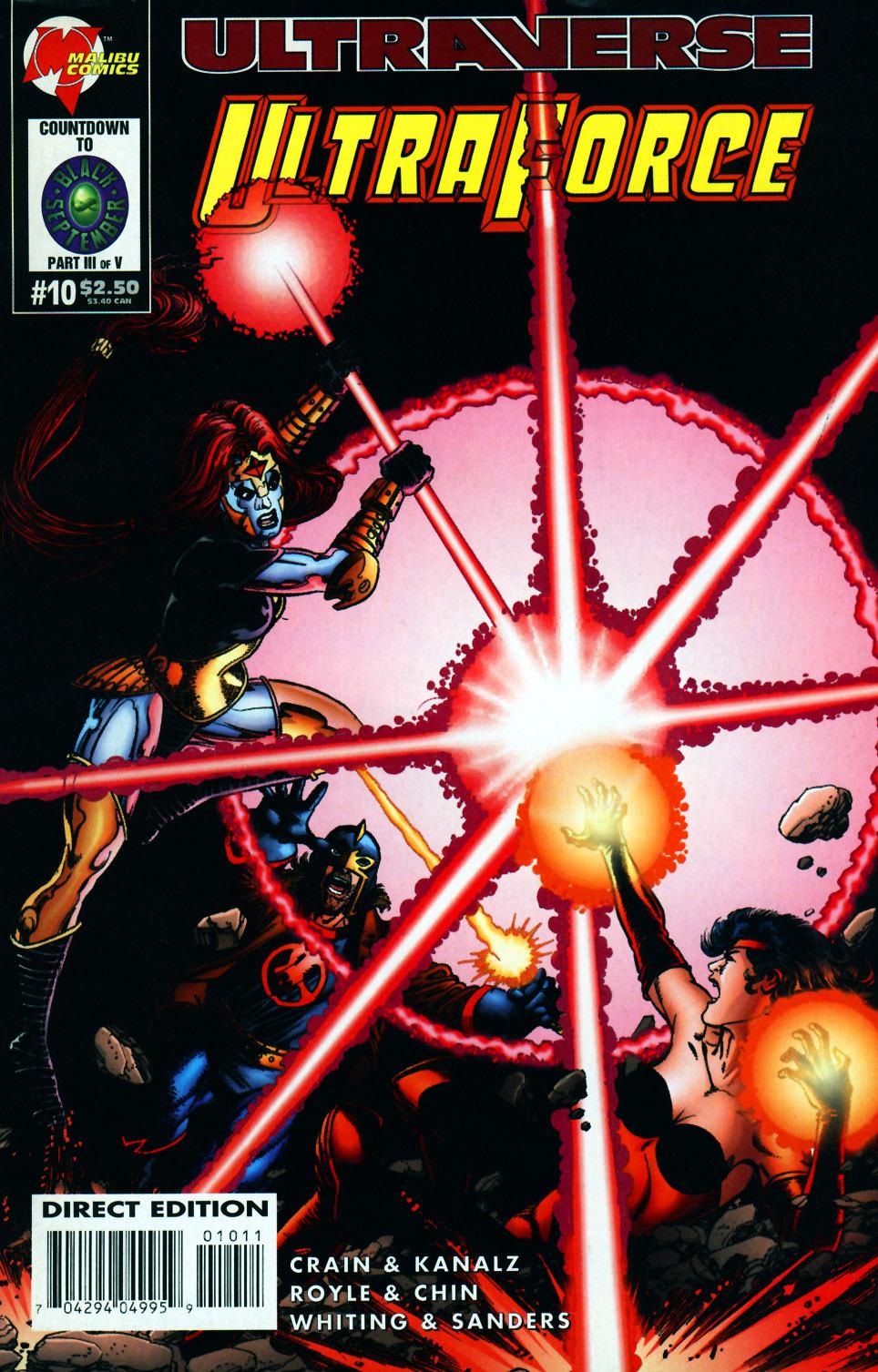 Read online UltraForce (1994) comic -  Issue #10 - 1