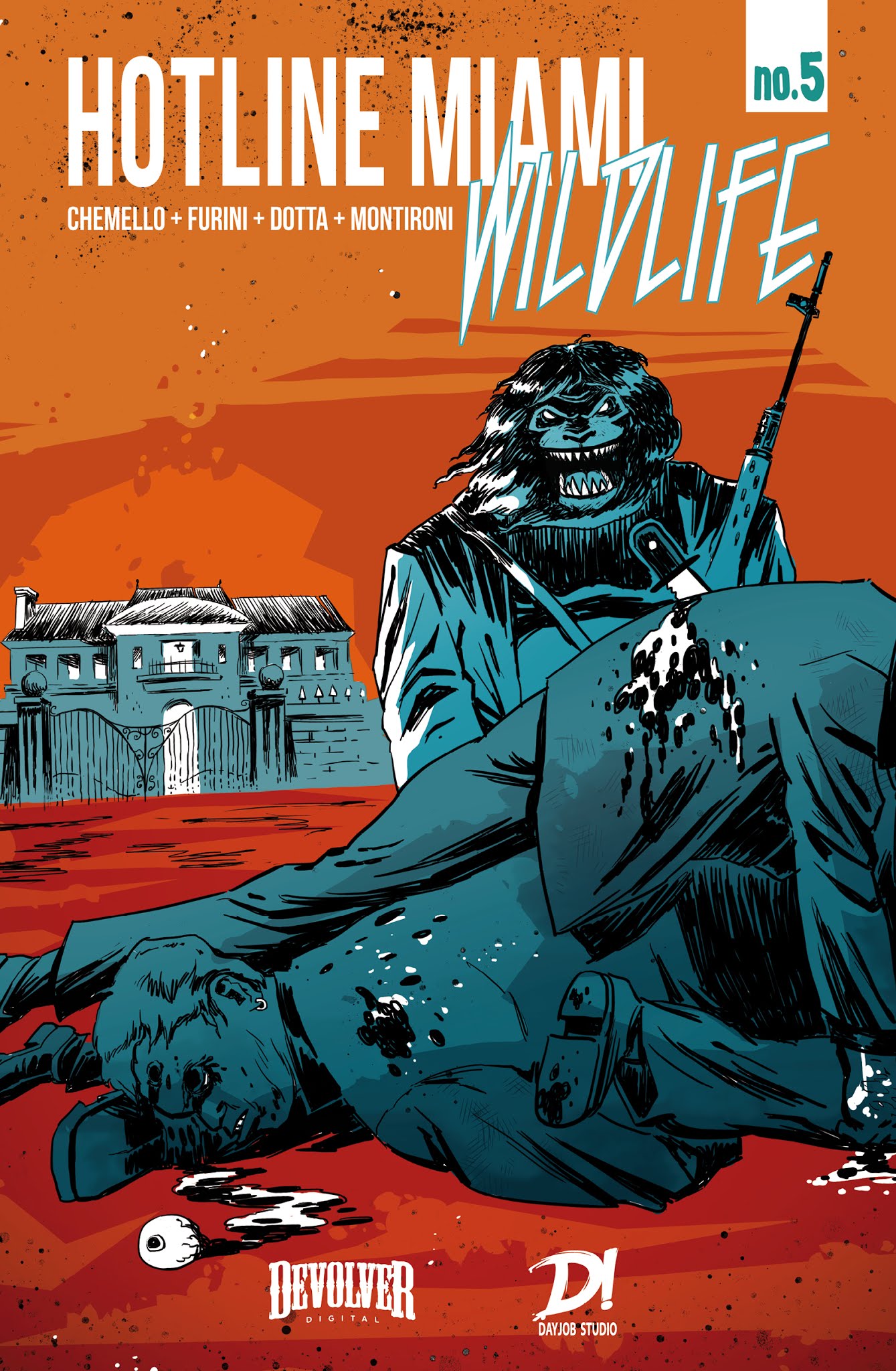 Read online Hotline Miami Wildlife comic -  Issue #5 - 1