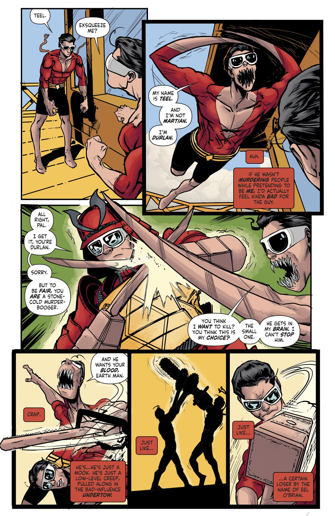 Read online Plastic Man (2018) comic -  Issue #6 - 7