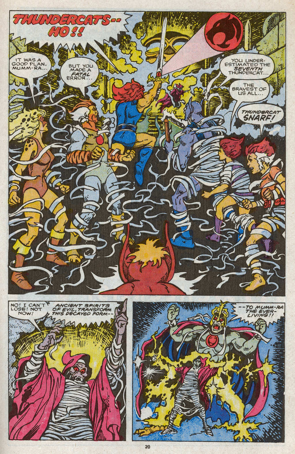 Read online ThunderCats (1985) comic -  Issue #13 - 29