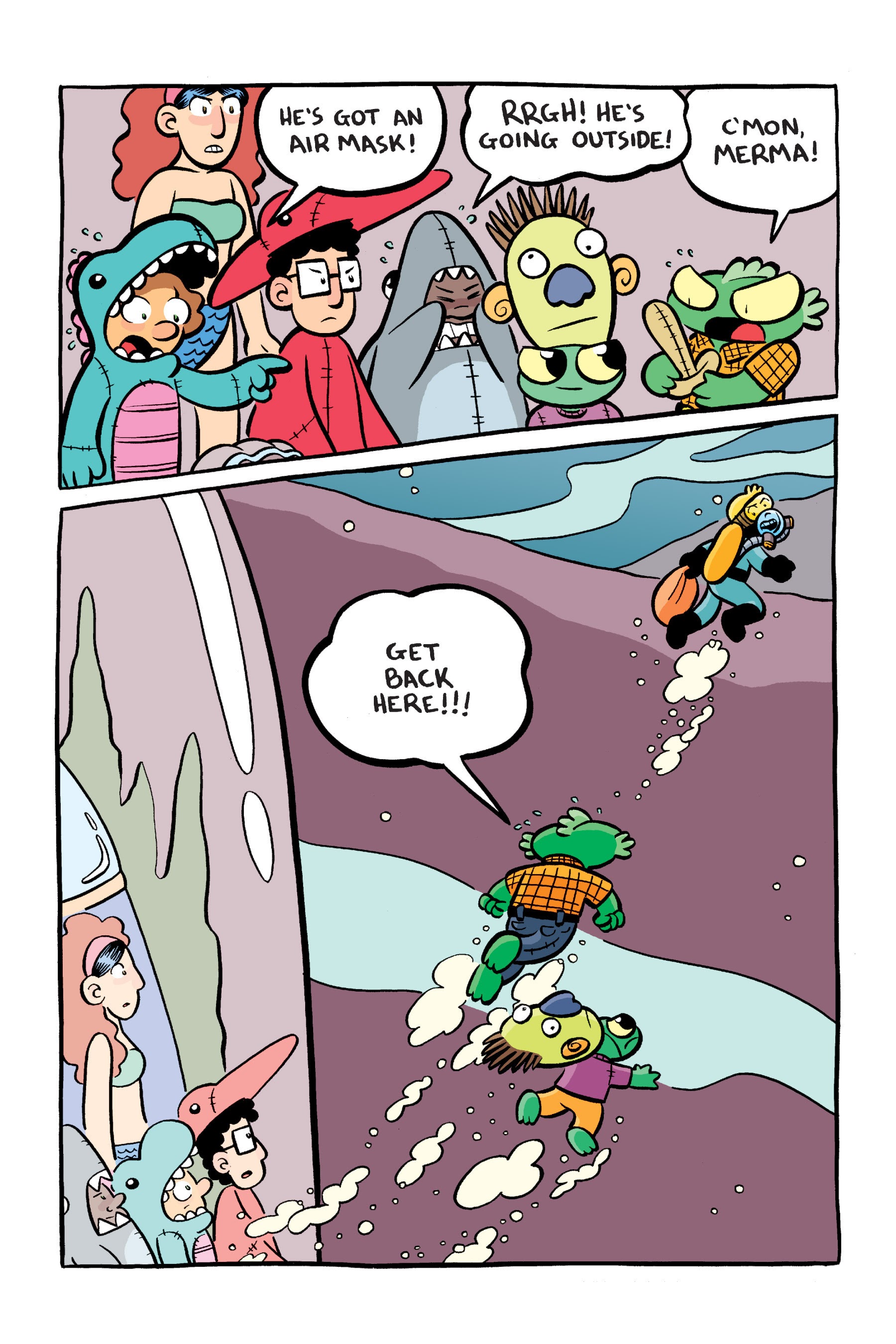 Read online Mermin comic -  Issue # TPB 4 - 141