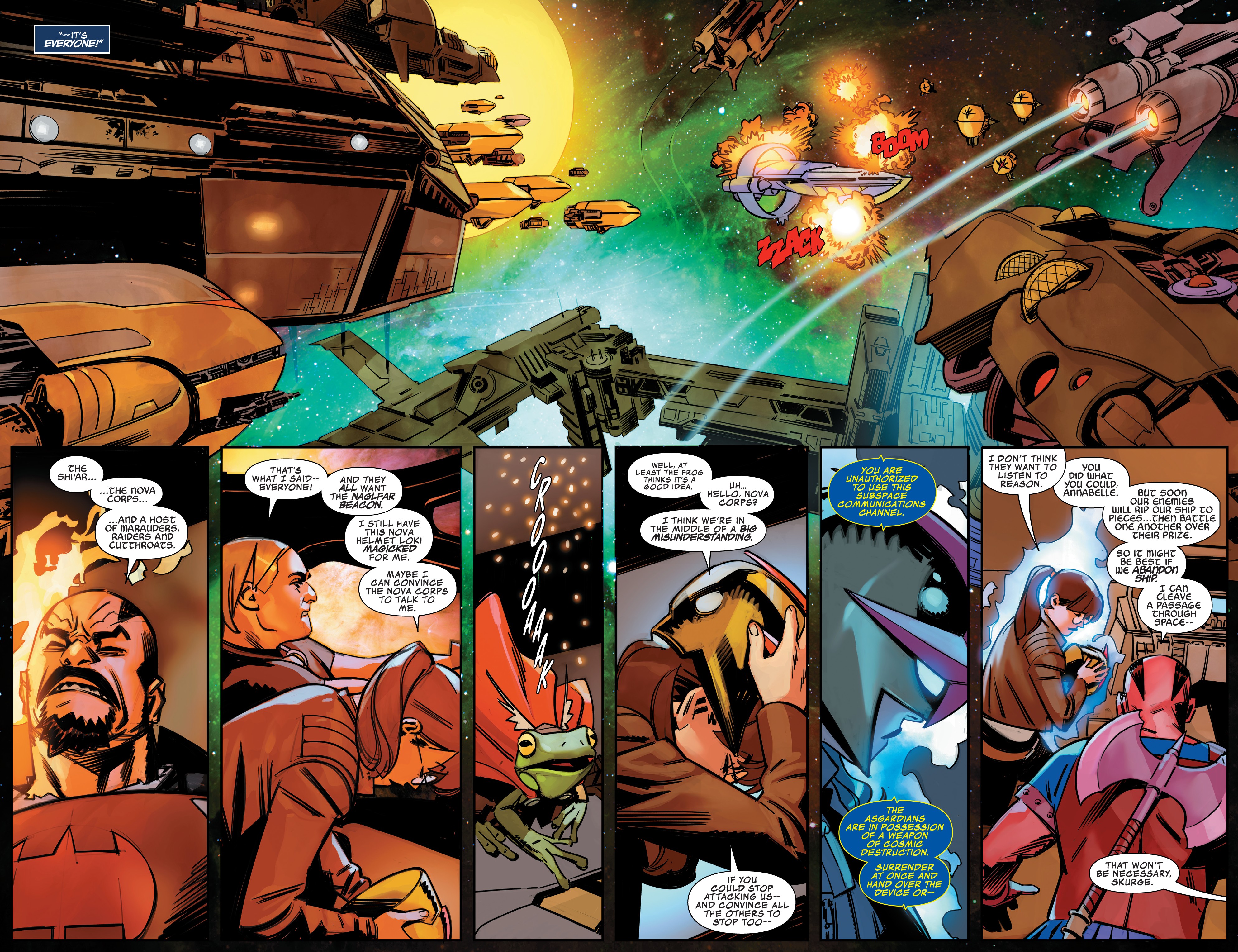 Read online Asgardians of the Galaxy comic -  Issue #6 - 6