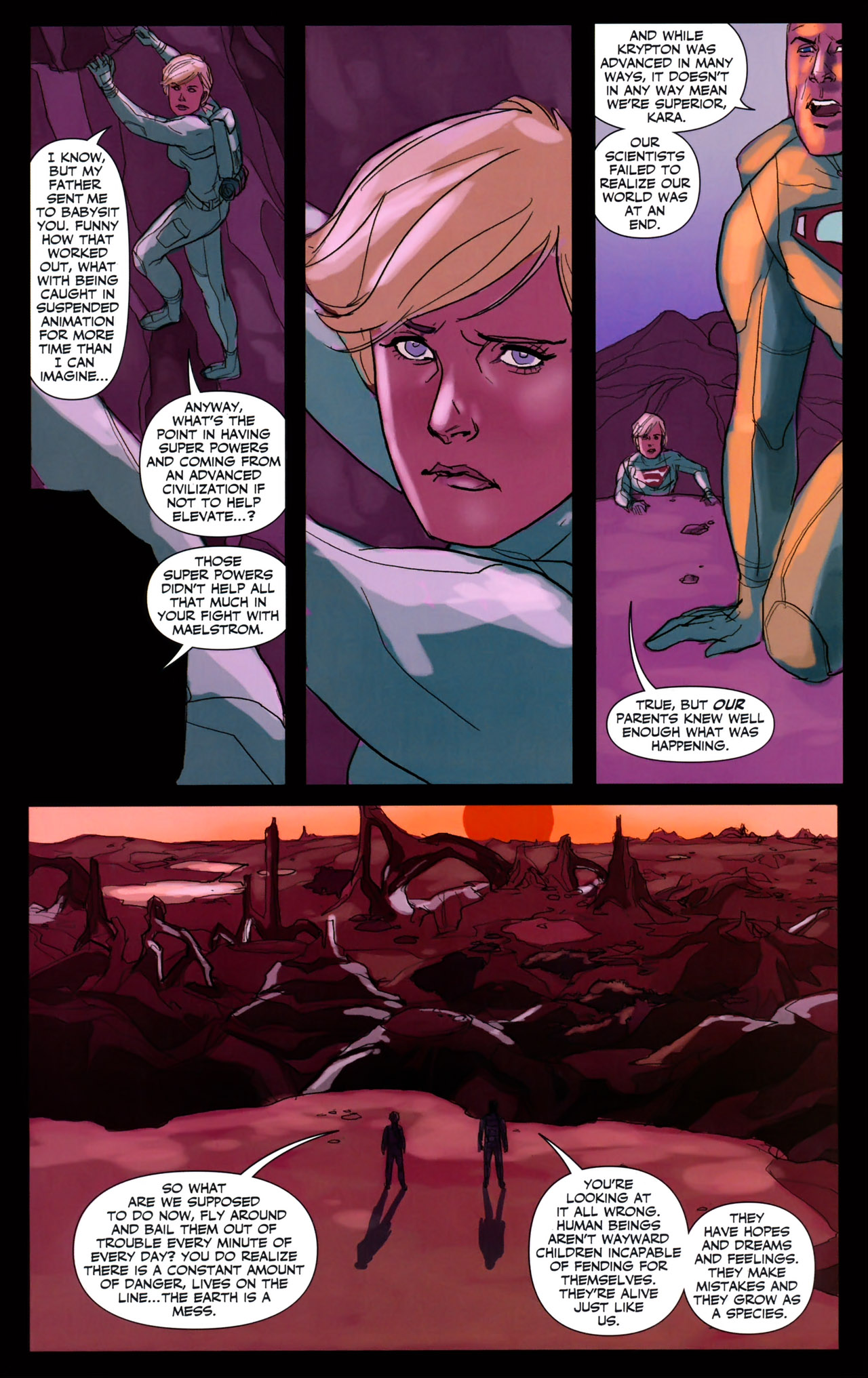 Read online Superman/Supergirl: Maelstrom comic -  Issue #2 - 14