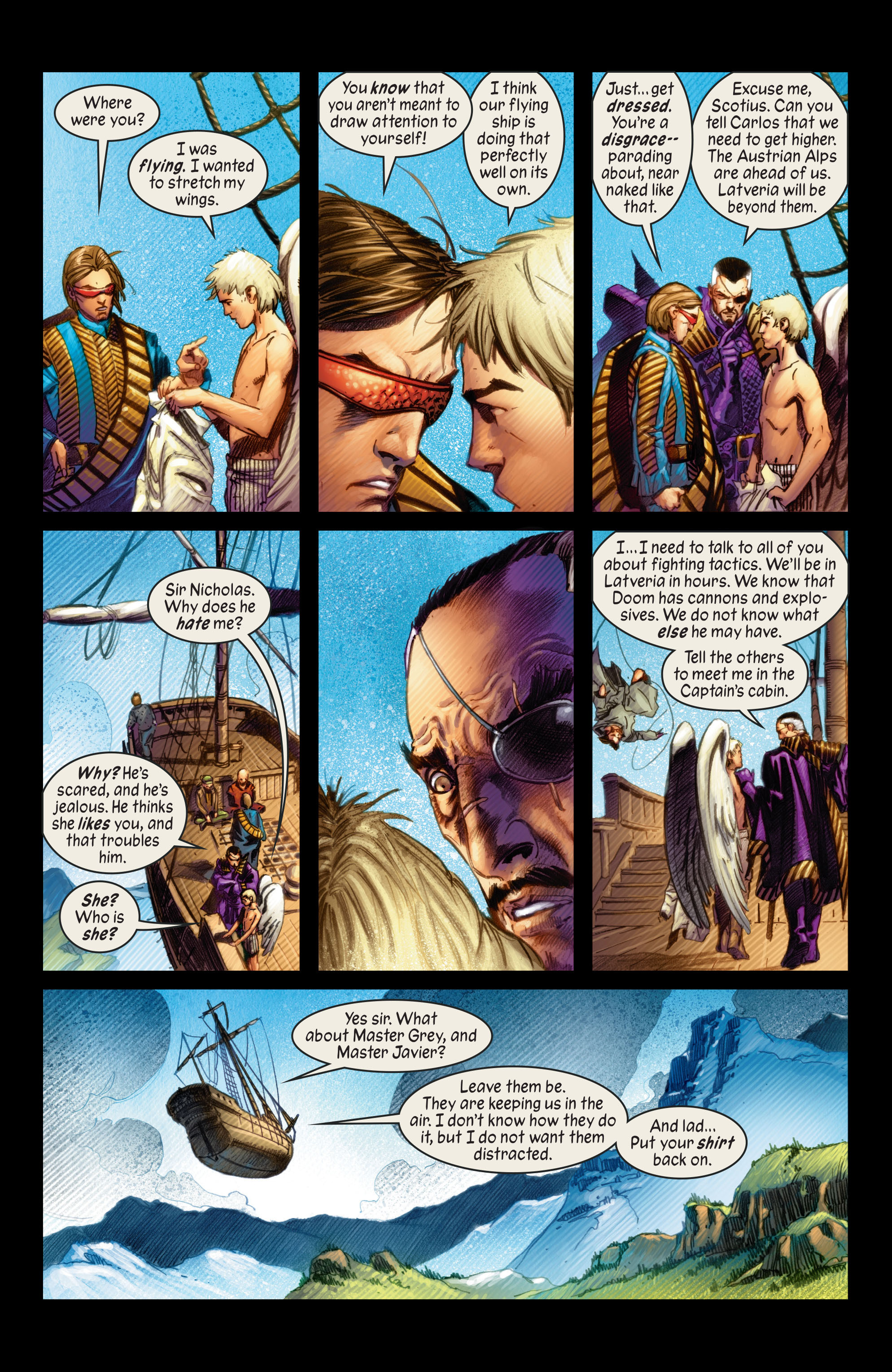 Read online Marvel 1602 comic -  Issue #6 - 9