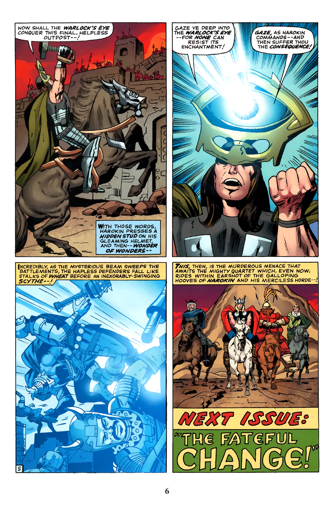 Read online Thor: Tales of Asgard by Stan Lee & Jack Kirby comic -  Issue #5 - 8