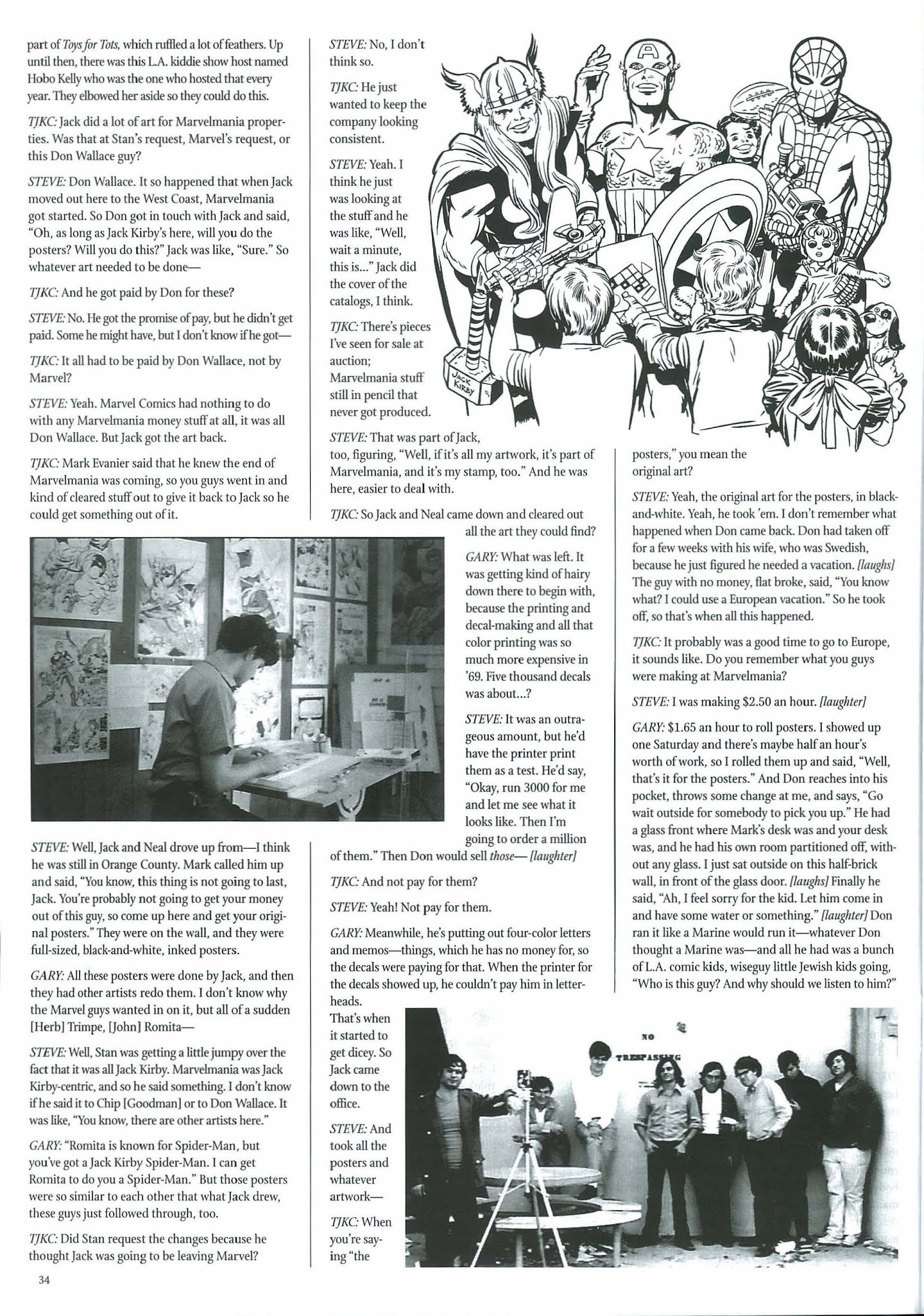 Read online The Jack Kirby Collector comic -  Issue #43 - 36