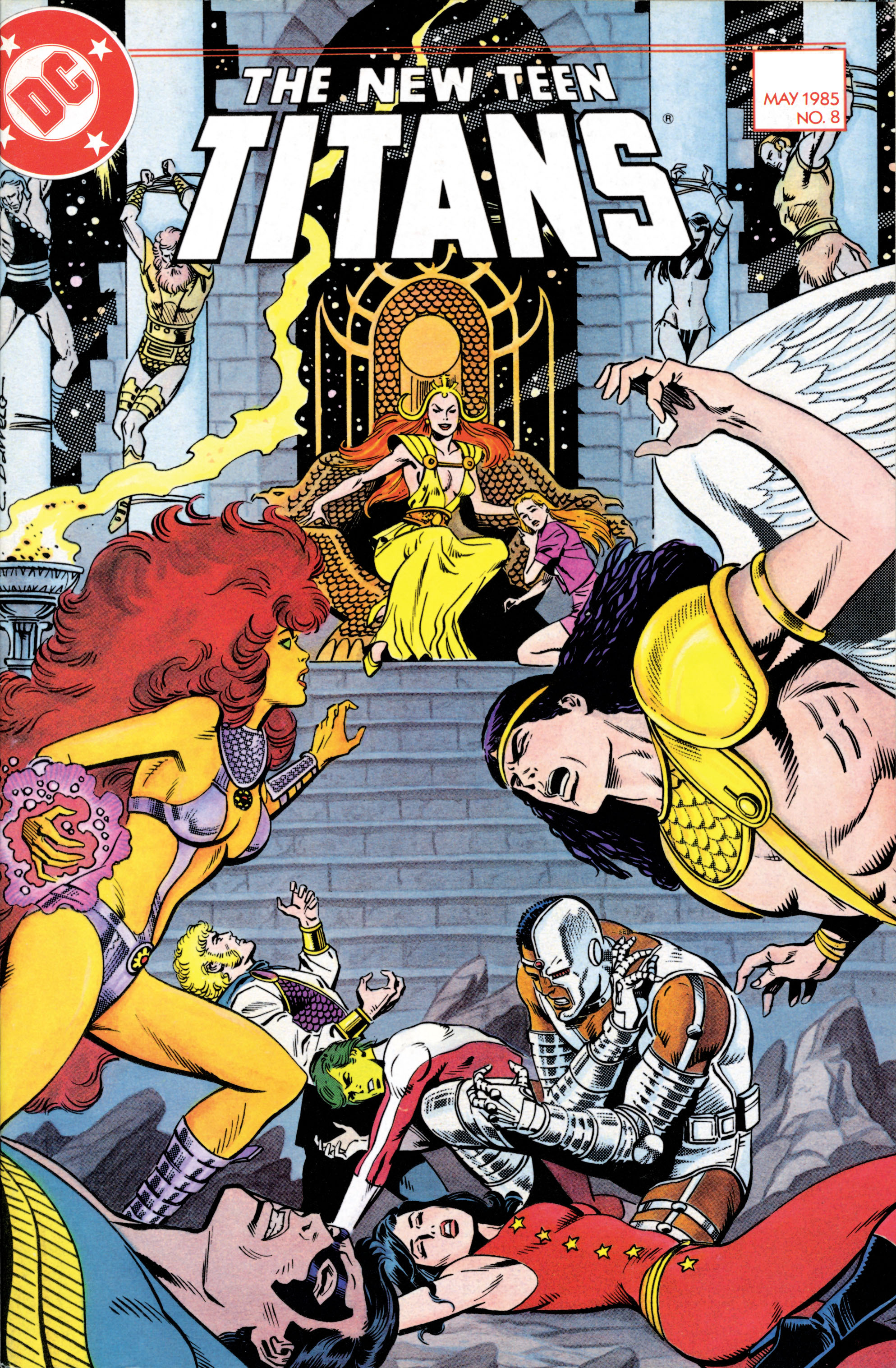 Read online The New Teen Titans (1984) comic -  Issue #8 - 1