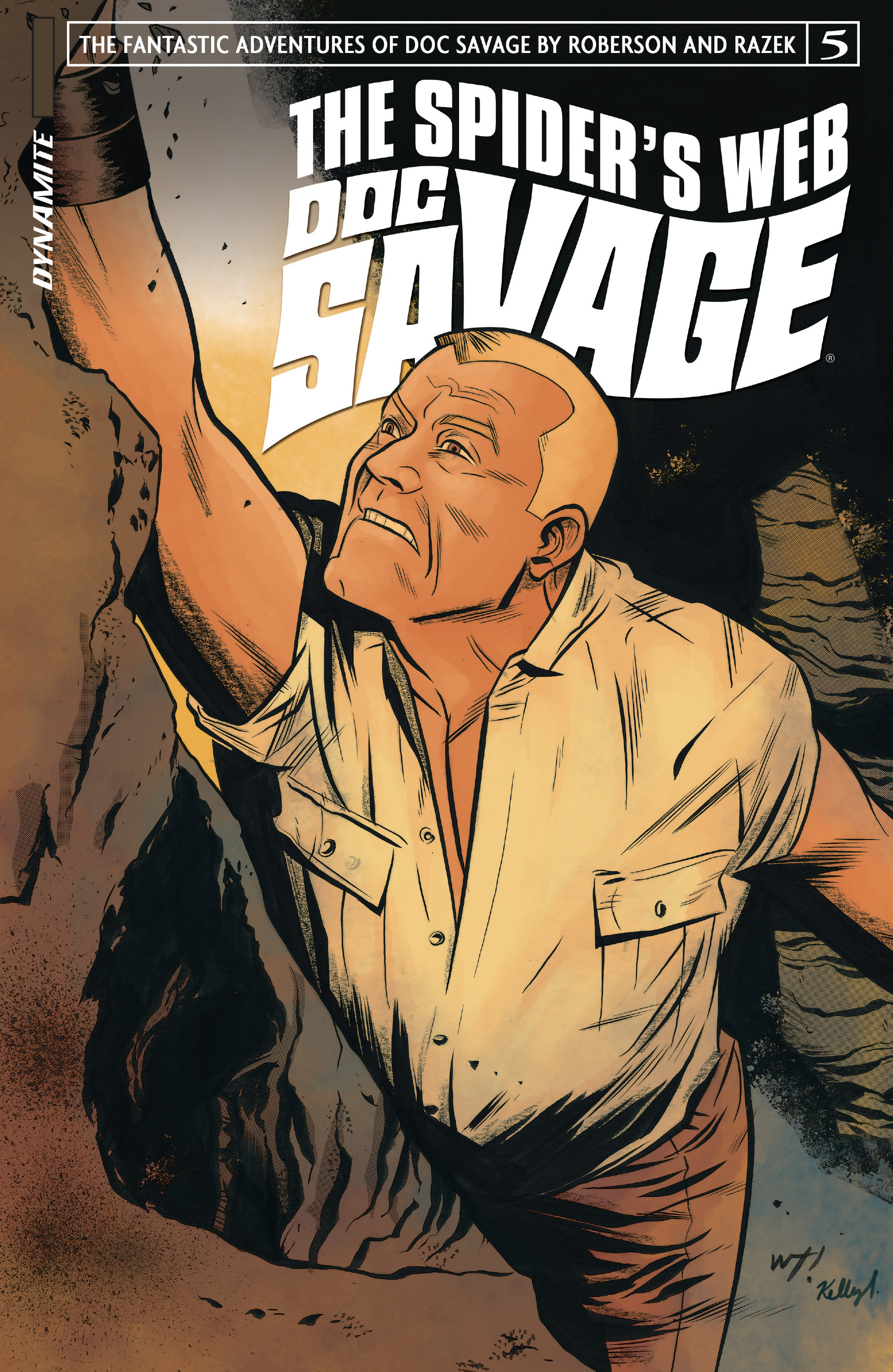 Read online Doc Savage: The Spider's Web comic -  Issue #5 - 1