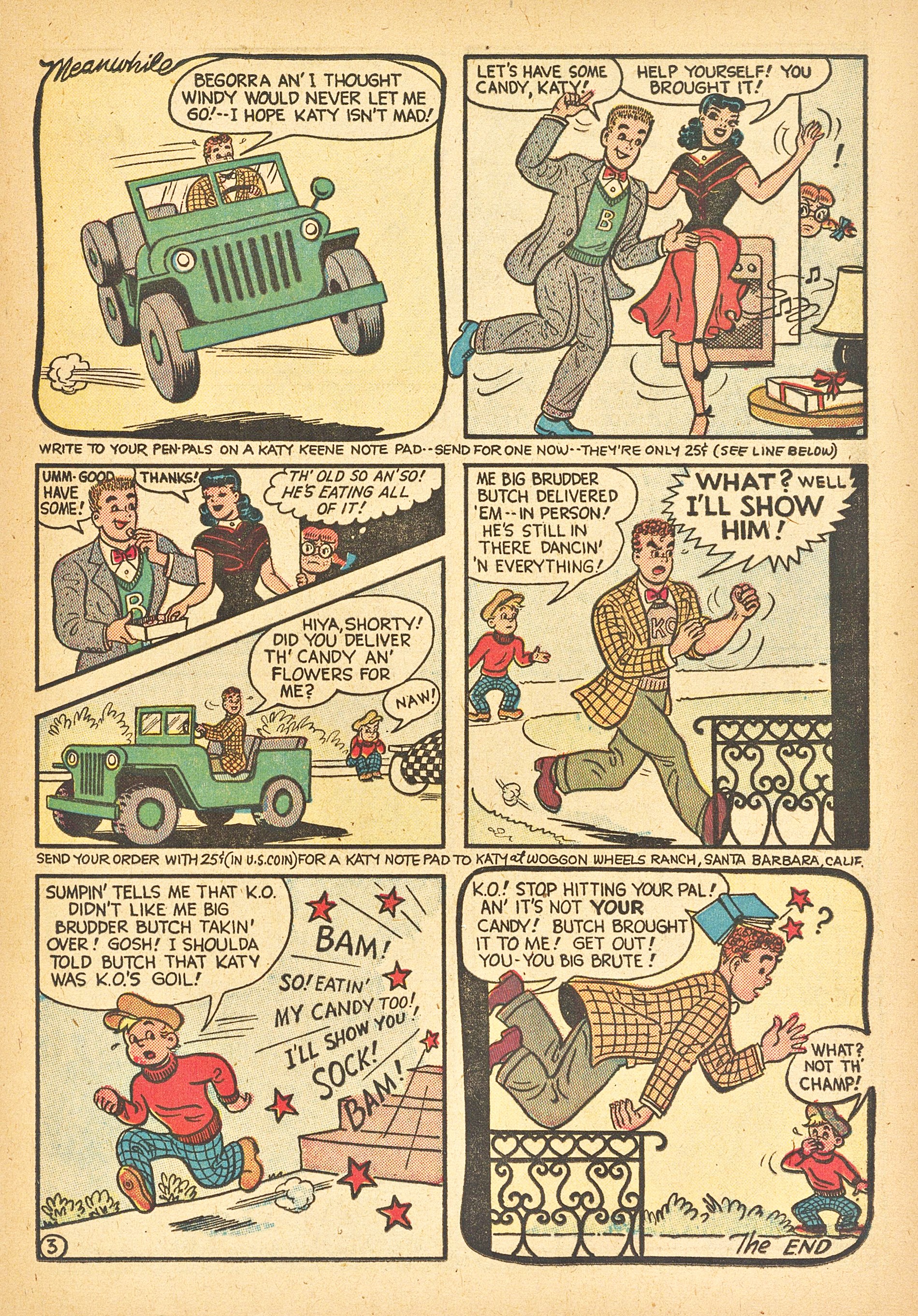 Read online Katy Keene (1949) comic -  Issue #20 - 17