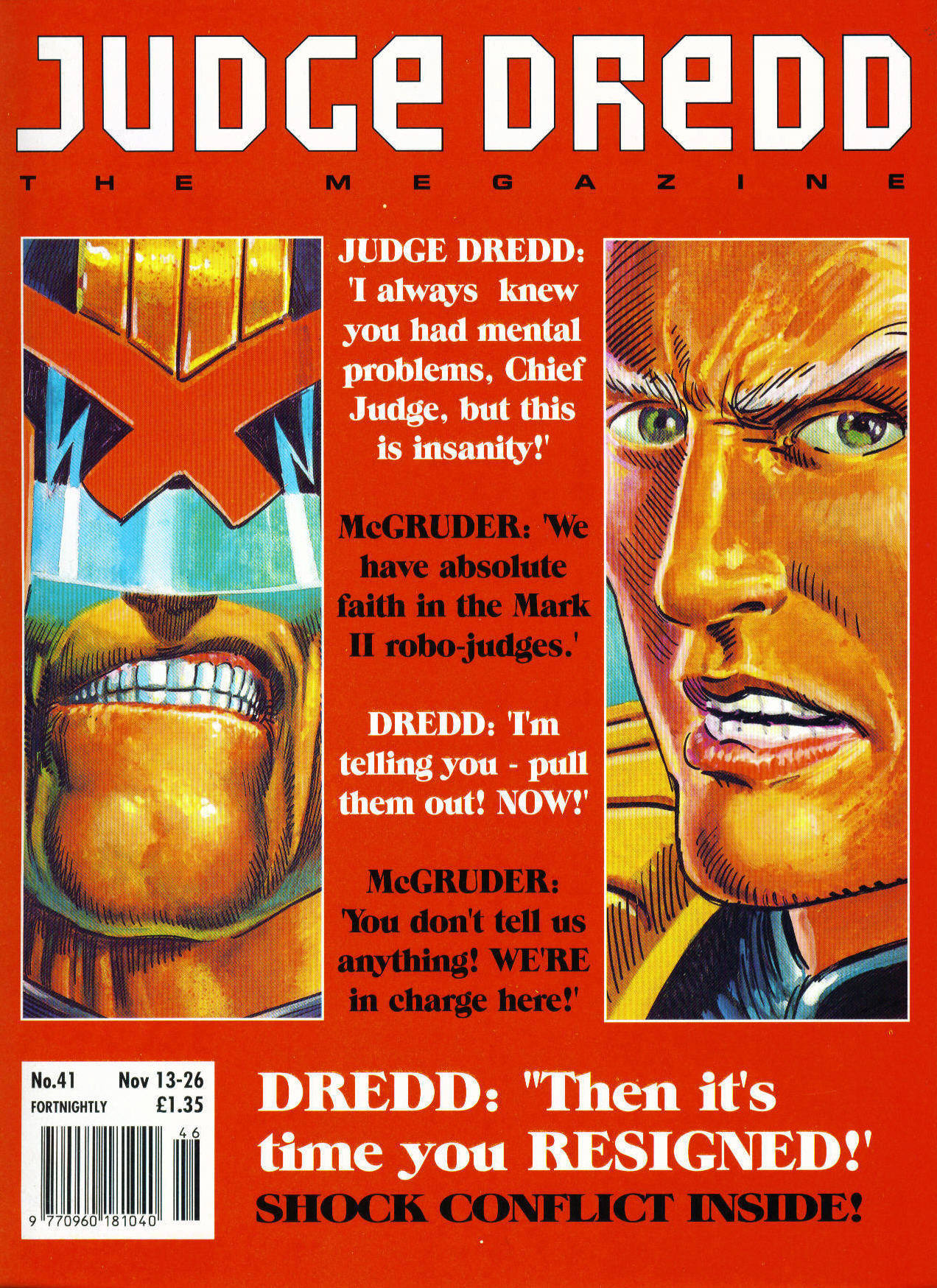 Read online Judge Dredd: The Megazine (vol. 2) comic -  Issue #41 - 1