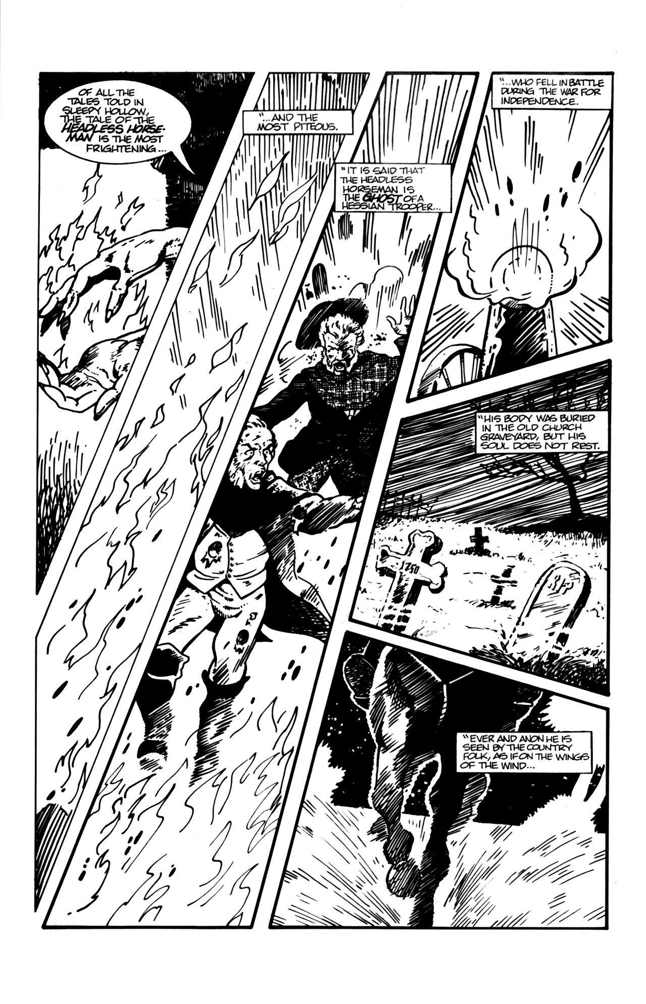Read online Headless Horseman comic -  Issue #1 - 7
