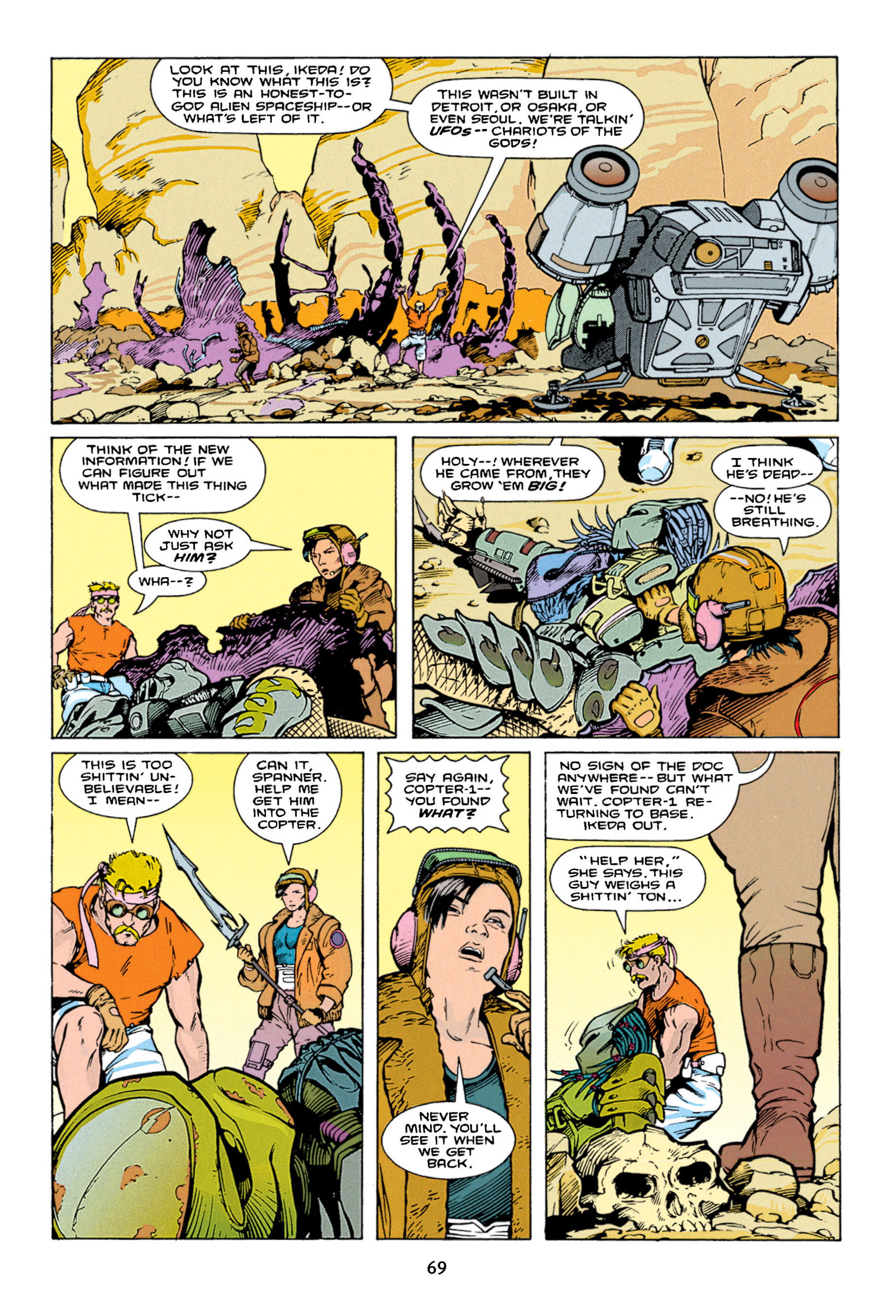 Read online Aliens vs. Predator Omnibus comic -  Issue # _TPB 1 Part 1 - 69