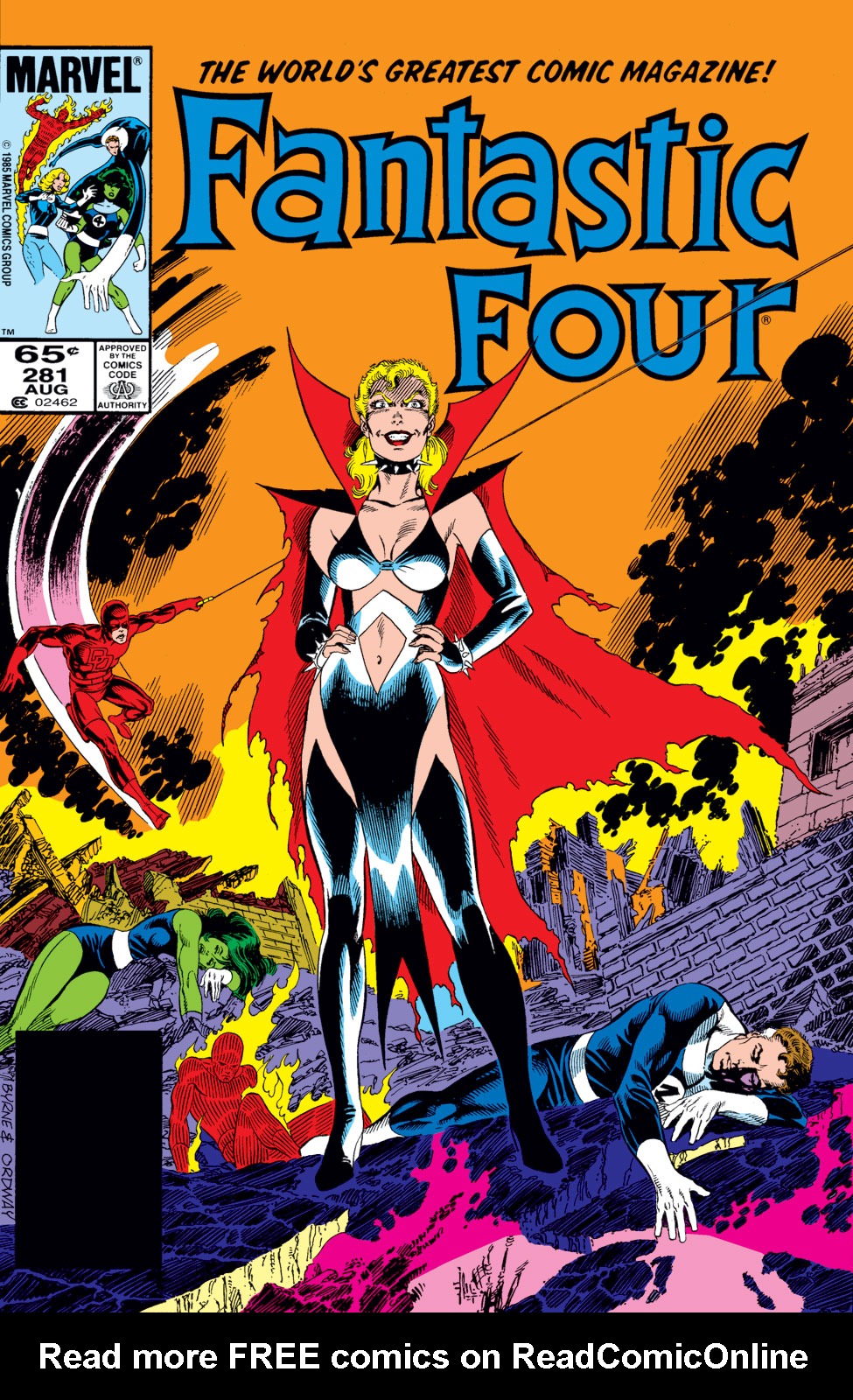 Read online Fantastic Four (1961) comic -  Issue #281 - 1
