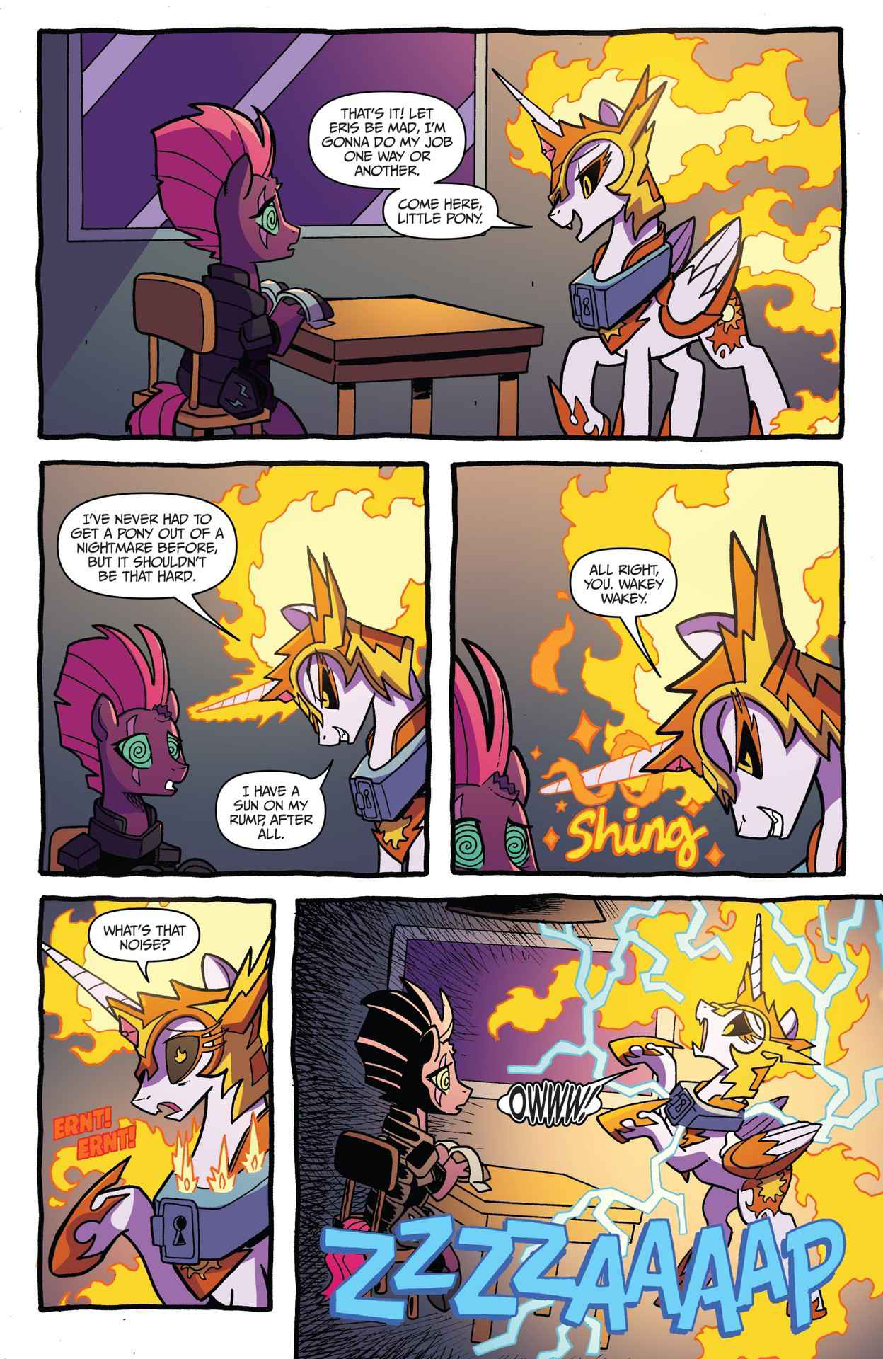 Read online My Little Pony: Nightmare Knights comic -  Issue #4 - 9