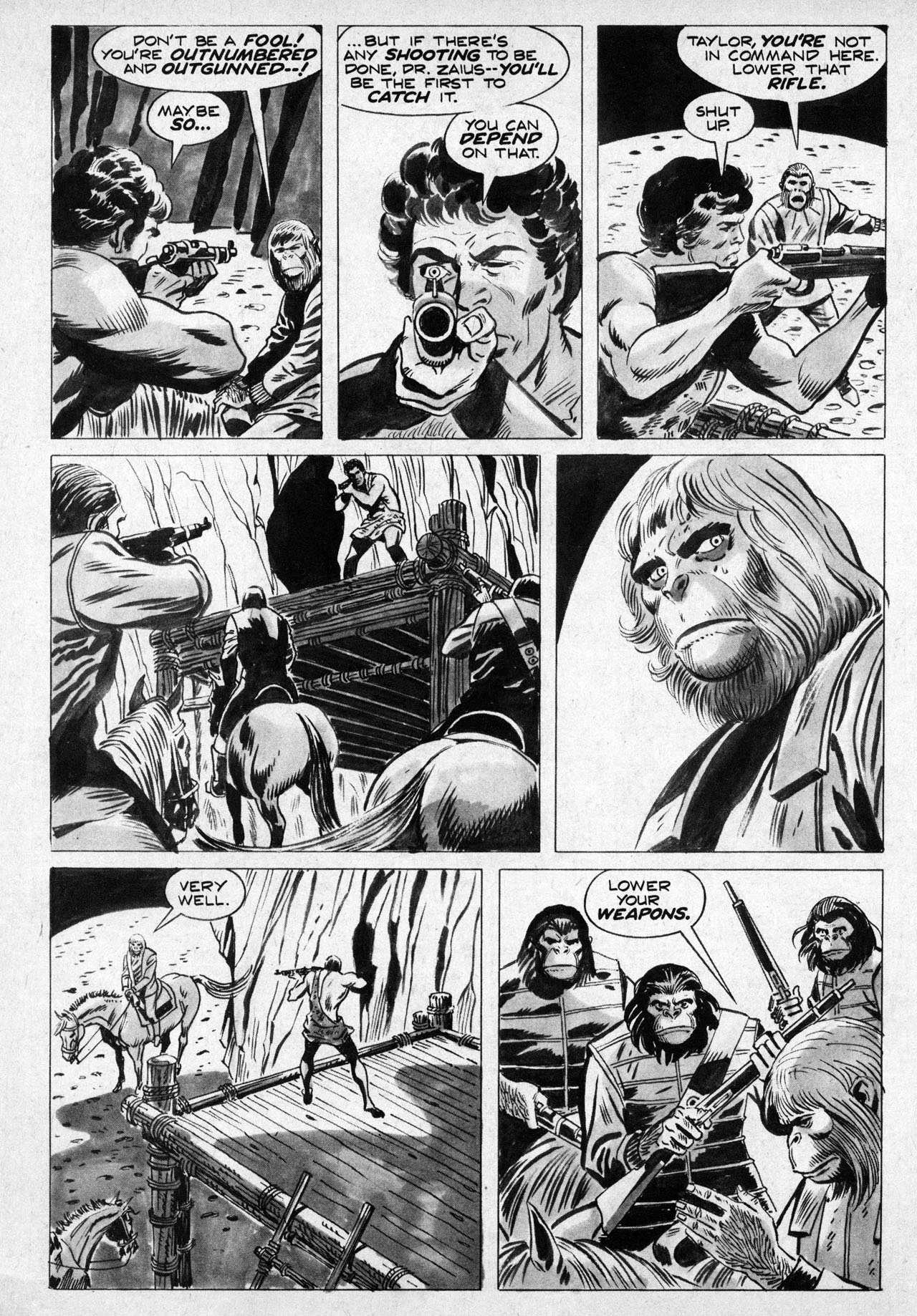 Read online Planet of the Apes comic -  Issue #5 - 63