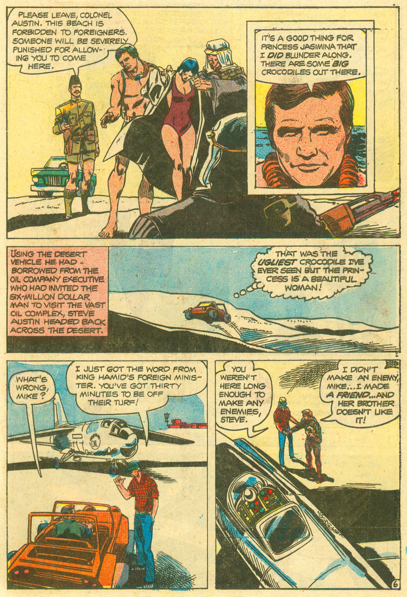 Read online The Six Million Dollar Man [comic] comic -  Issue #4 - 9