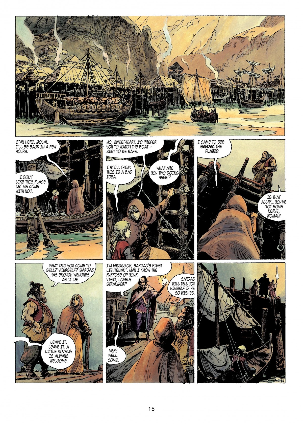 Read online Thorgal comic -  Issue #15 - 15