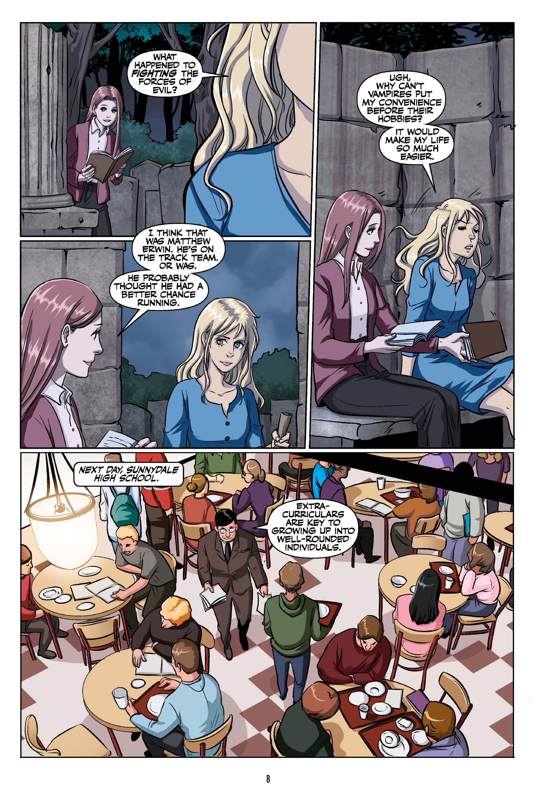 Read online Buffy: The High School Years - Glutton For Punishment comic -  Issue # Full - 9