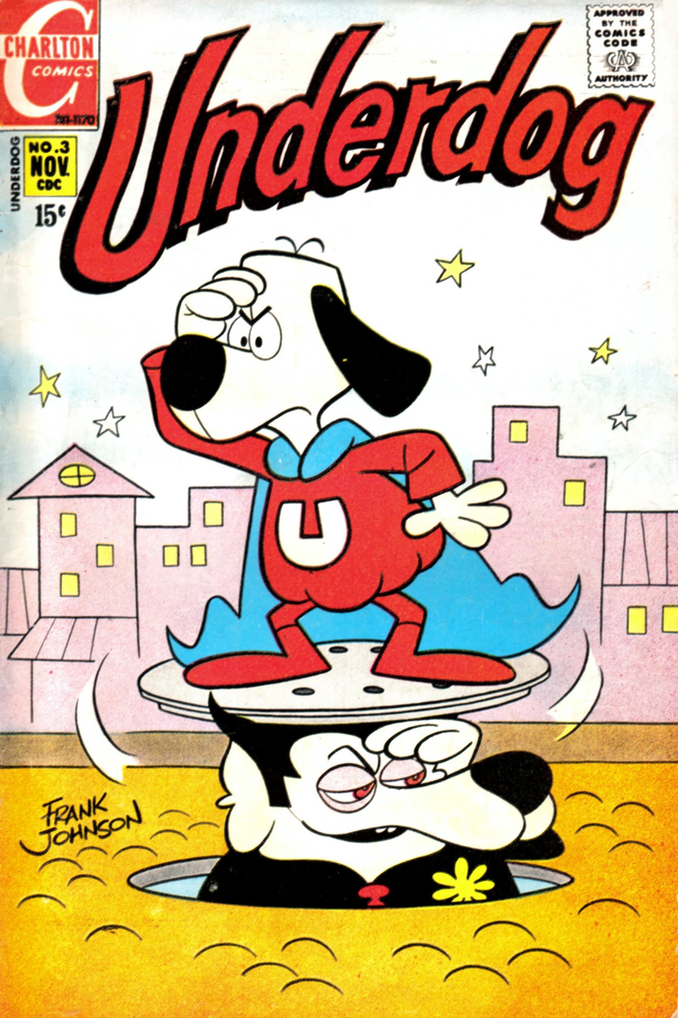Read online Underdog (1970) comic -  Issue #3 - 1